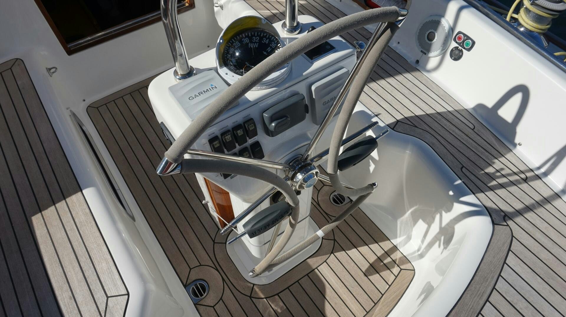 a machine on the counter aboard DOLCE VITA Yacht for Sale