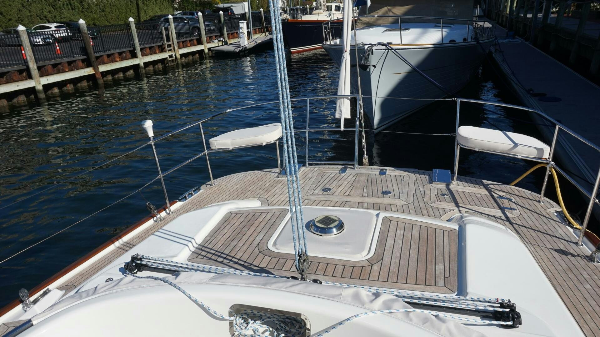 a boat in the water aboard DOLCE VITA Yacht for Sale