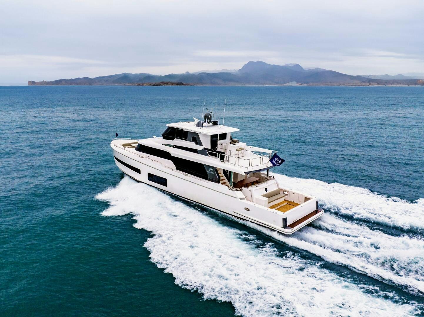 a boat on the water aboard V77S 610 Yacht for Sale