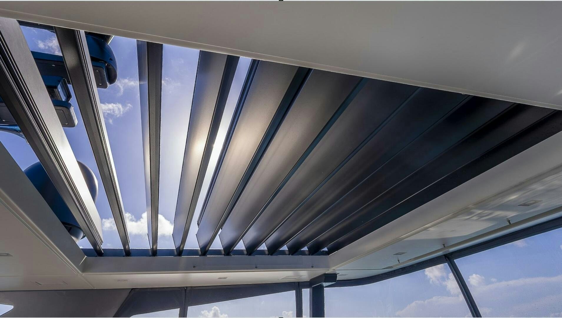 a close-up of a bridge aboard GATSBY Yacht for Sale