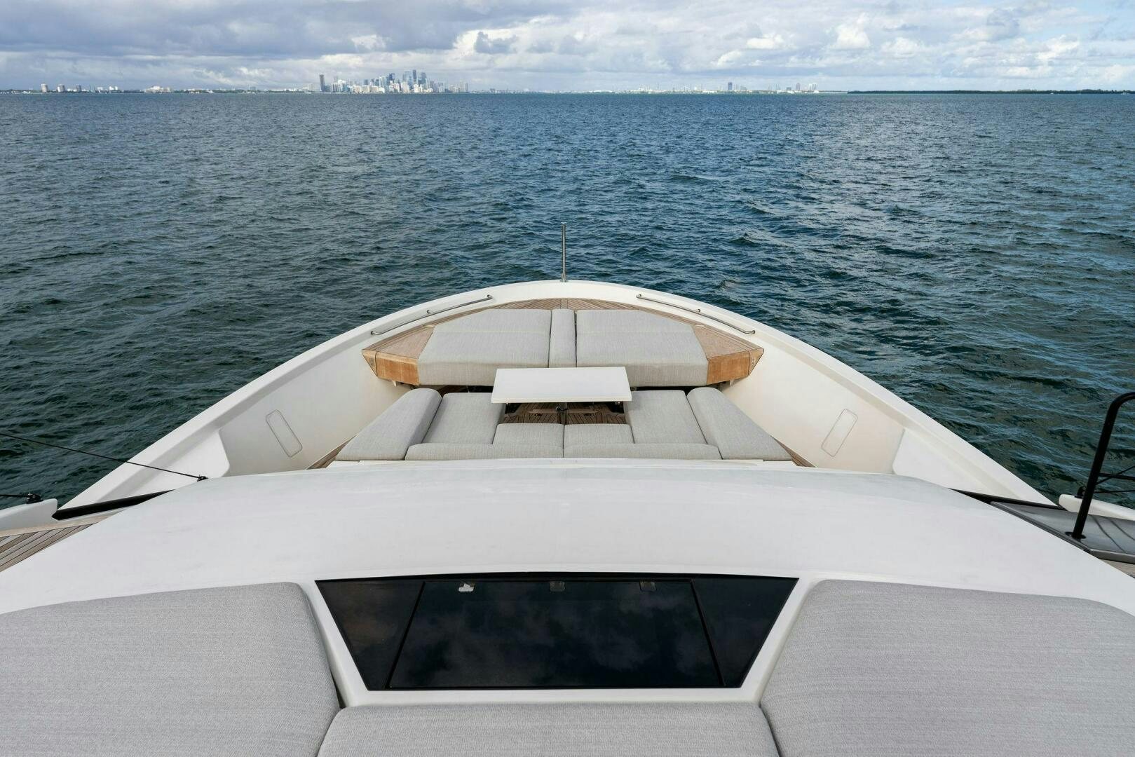 a boat on the water aboard GATSBY Yacht for Sale