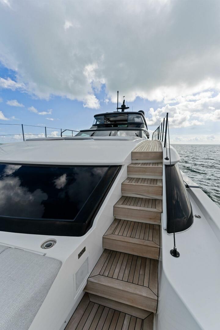 a boat on the water aboard GATSBY Yacht for Sale