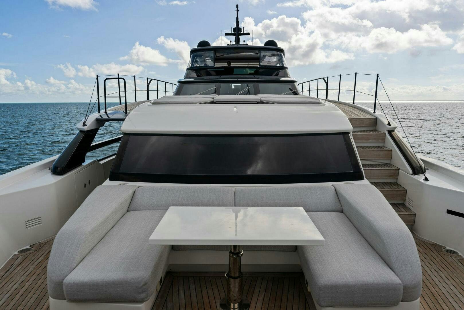 a boat on the water aboard GATSBY Yacht for Sale