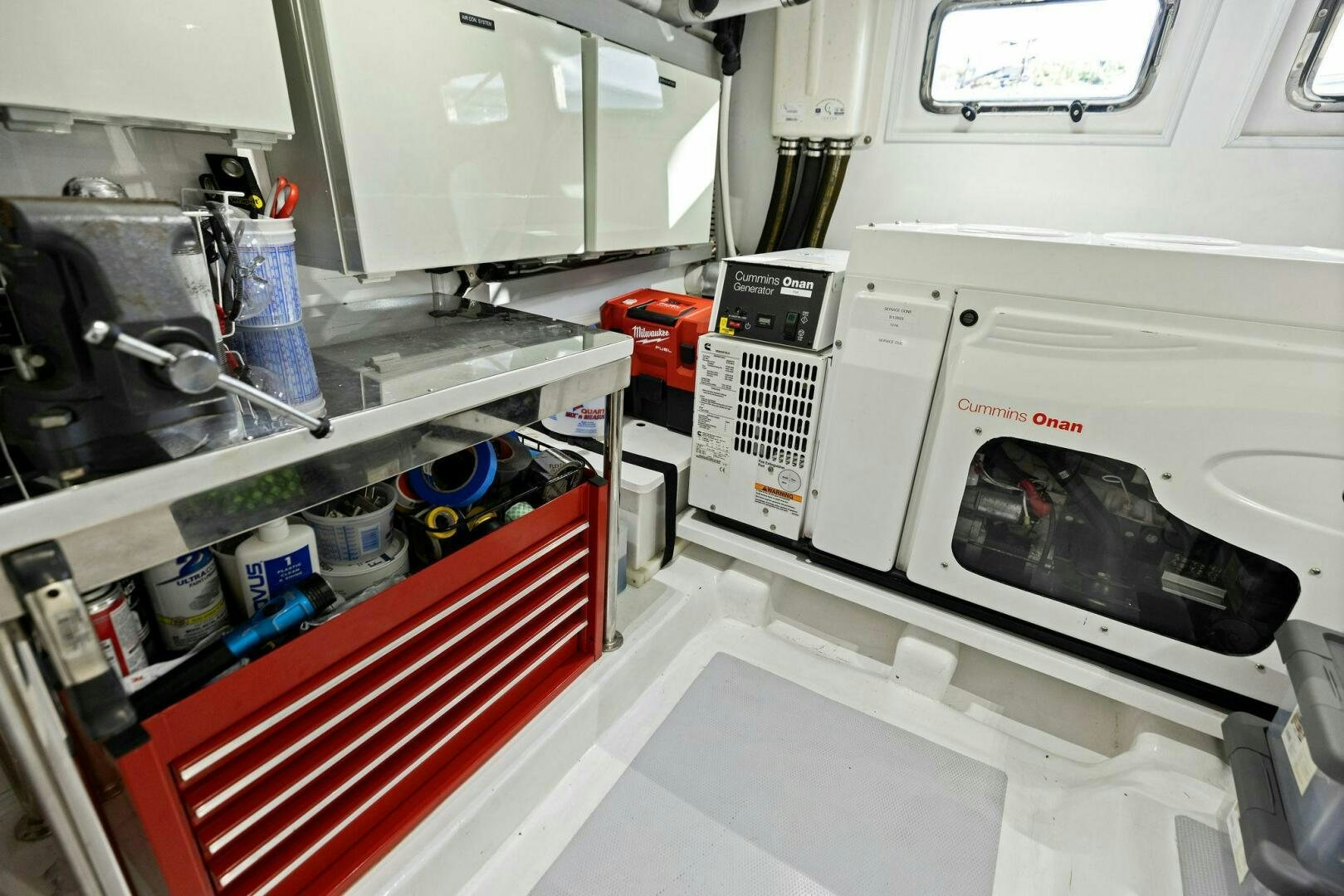 a close-up of a laboratory aboard SUNZSET Yacht for Sale