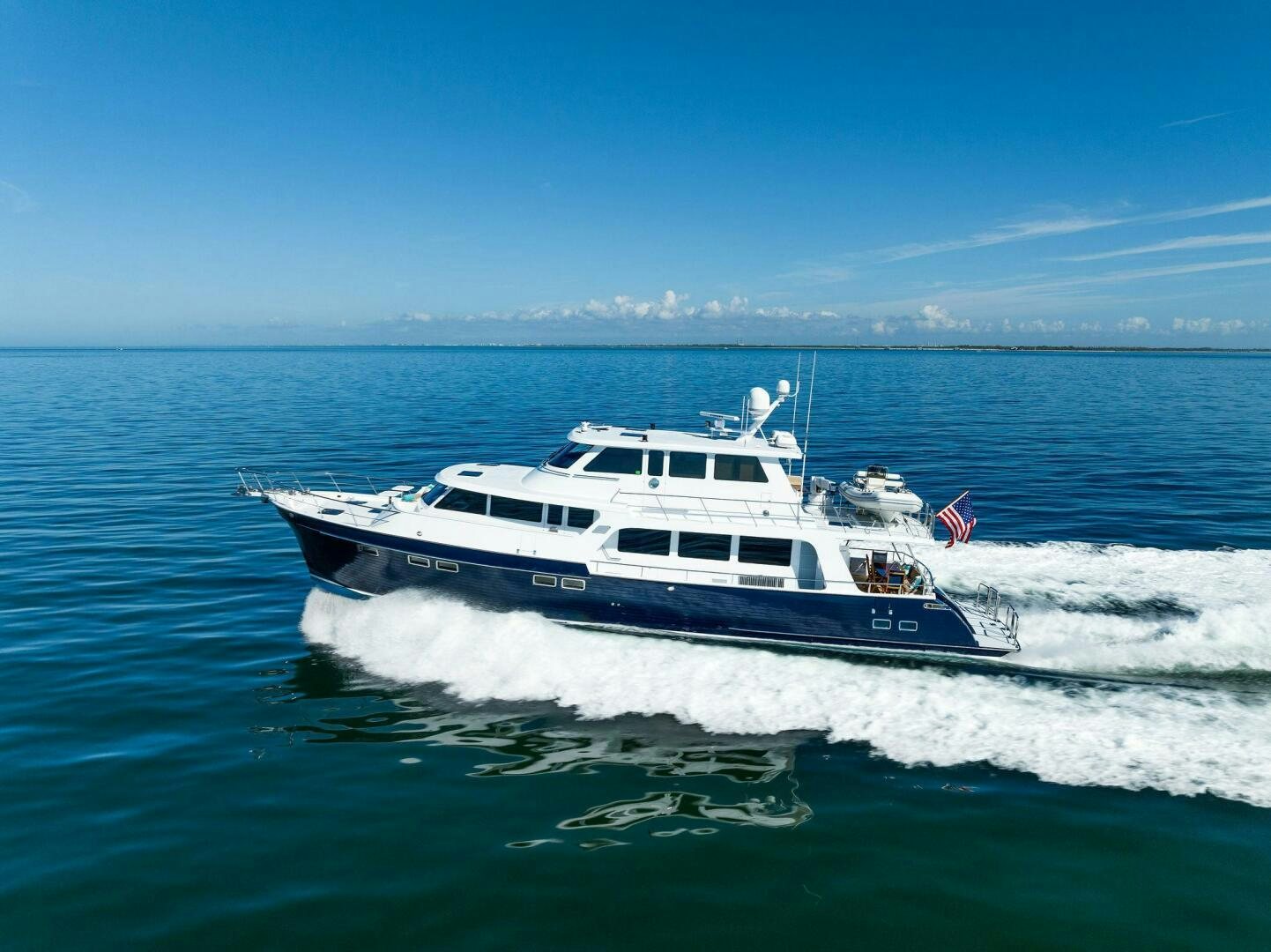 a boat on the water aboard SUNZSET Yacht for Sale