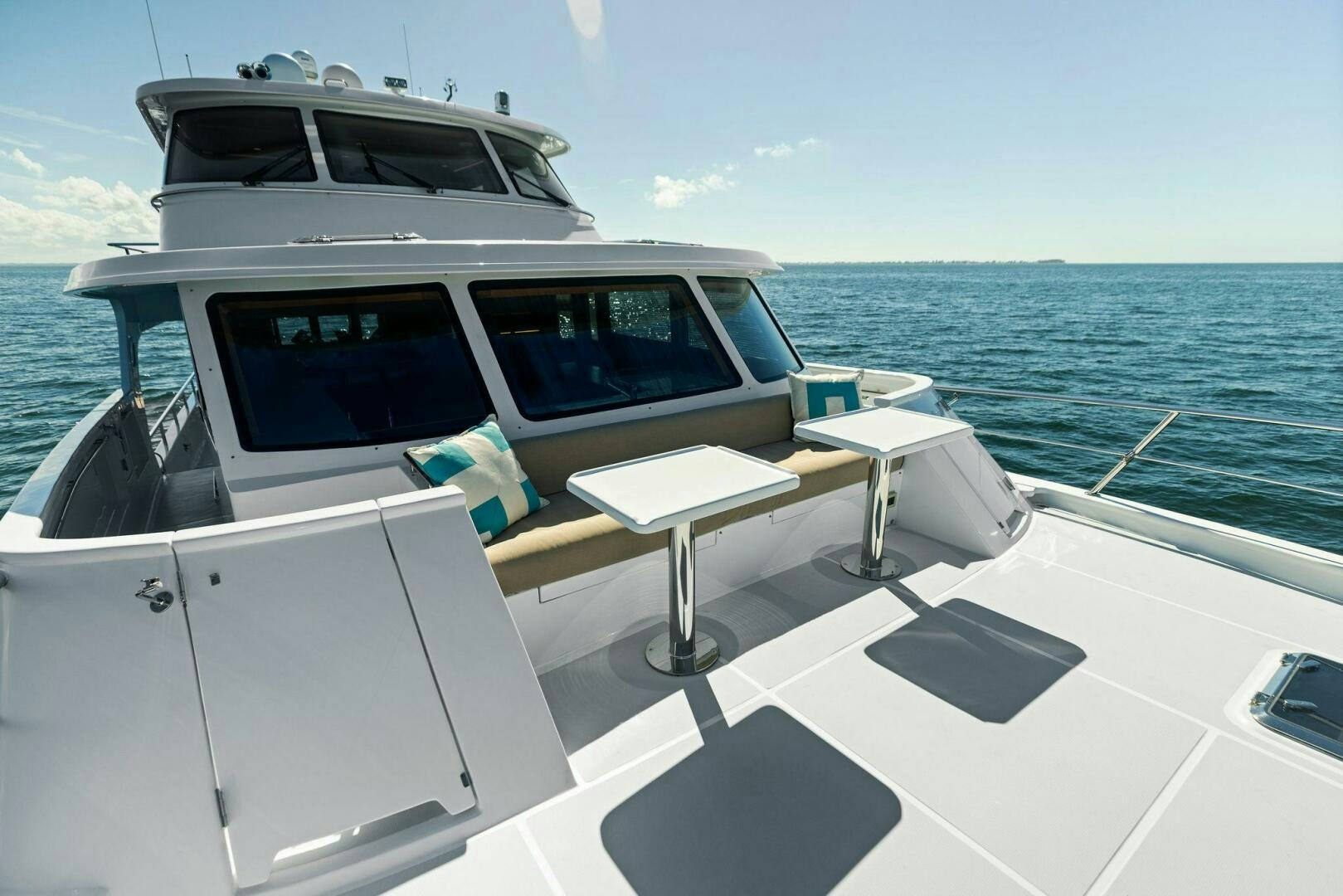 a boat on the water aboard SUNZSET Yacht for Sale