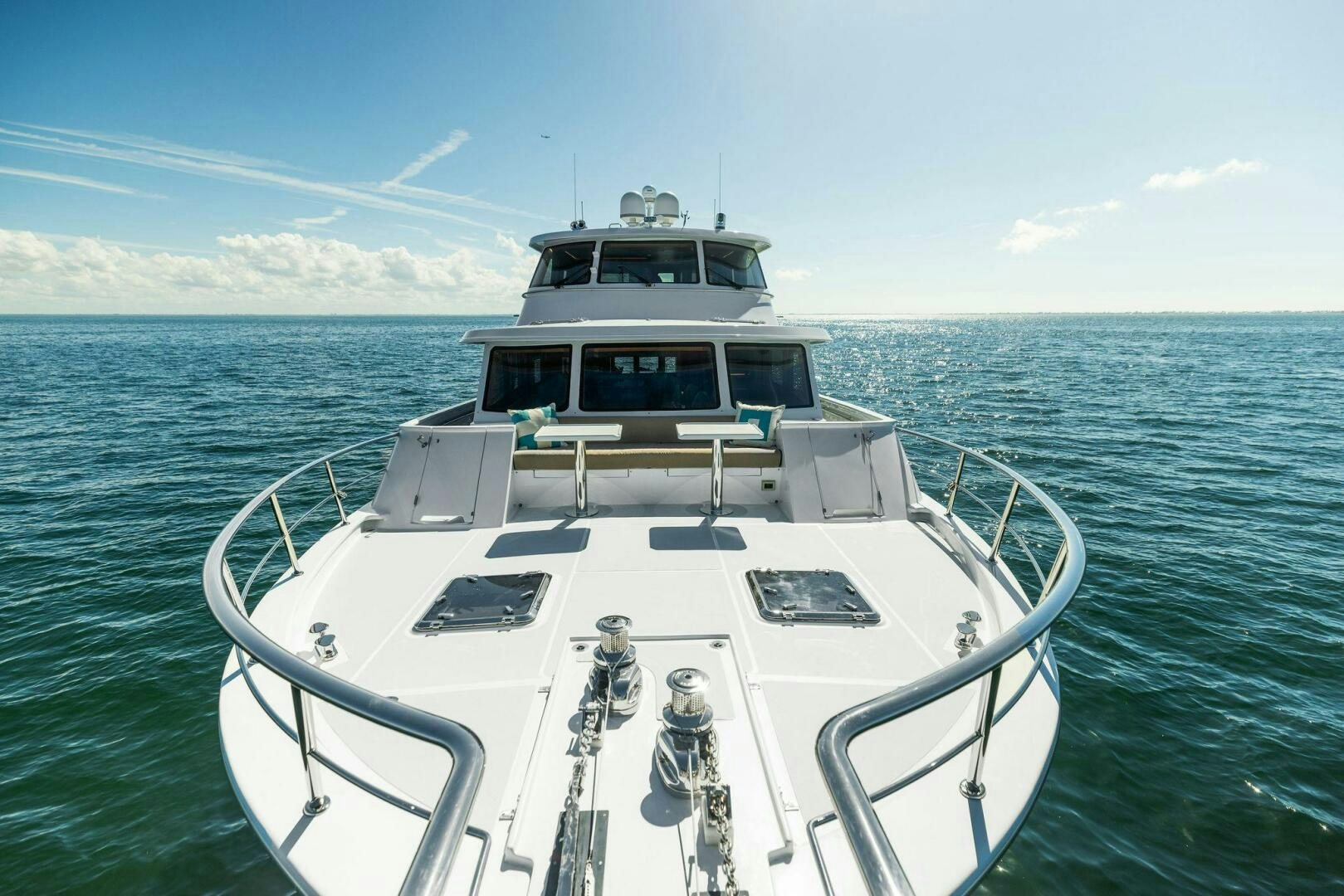 a boat in the water aboard SUNZSET Yacht for Sale
