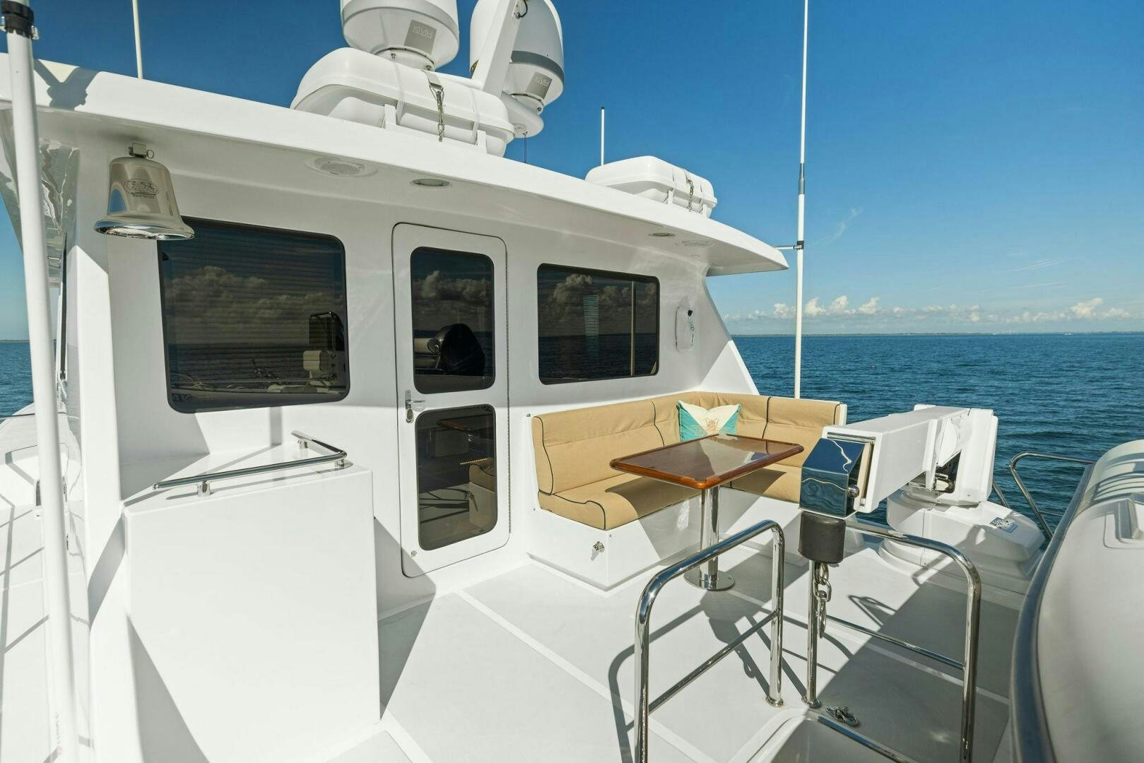 a boat on the water aboard SUNZSET Yacht for Sale