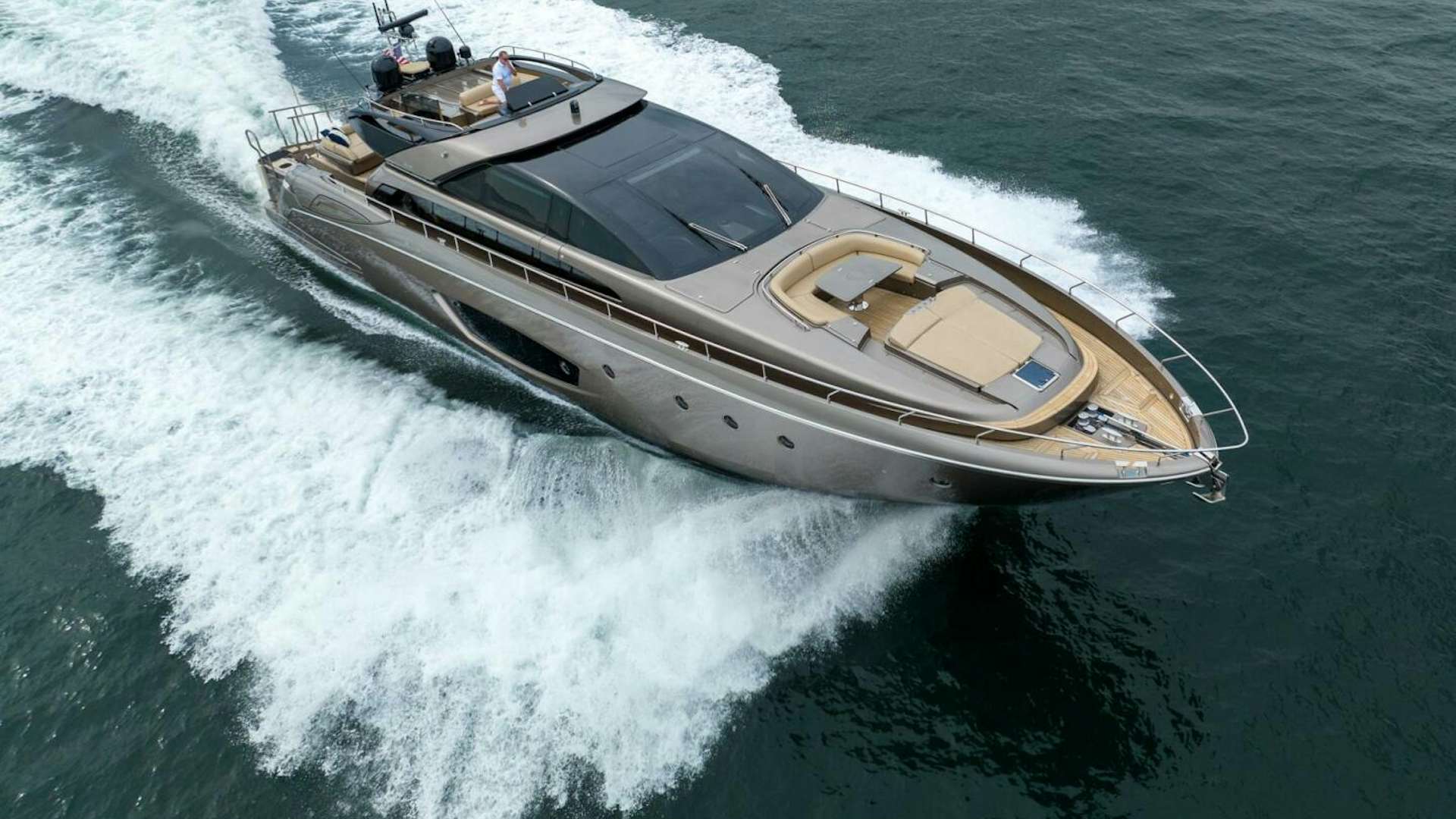 a boat on the water aboard DA ROSE Yacht for Sale