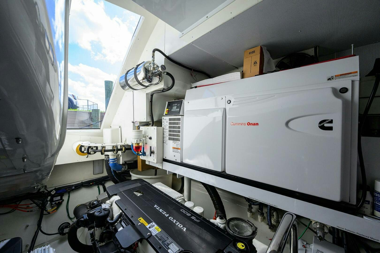 a machine on the counter aboard VIXEN Yacht for Sale