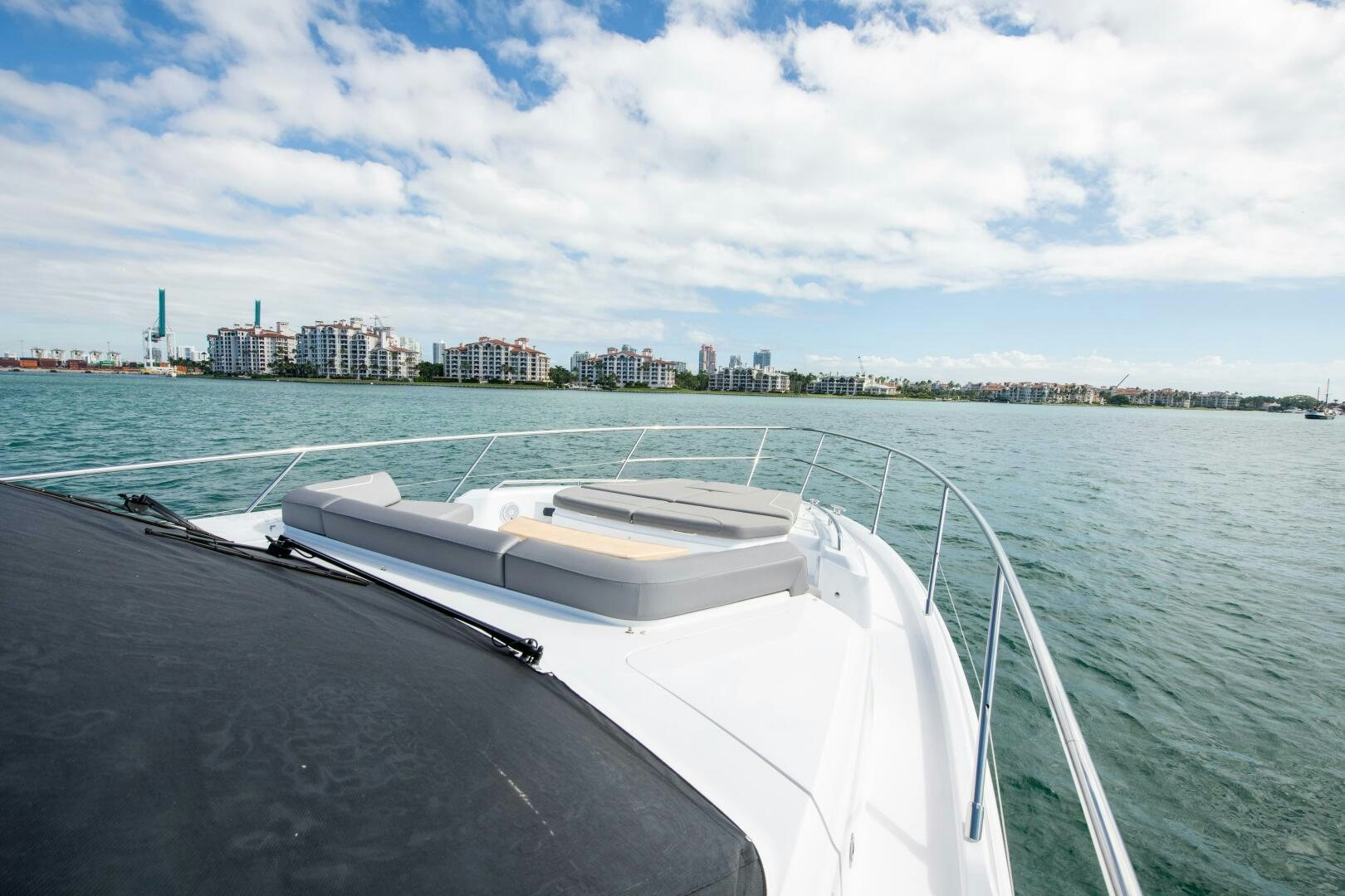 a boat on the water aboard LADY D Yacht for Sale