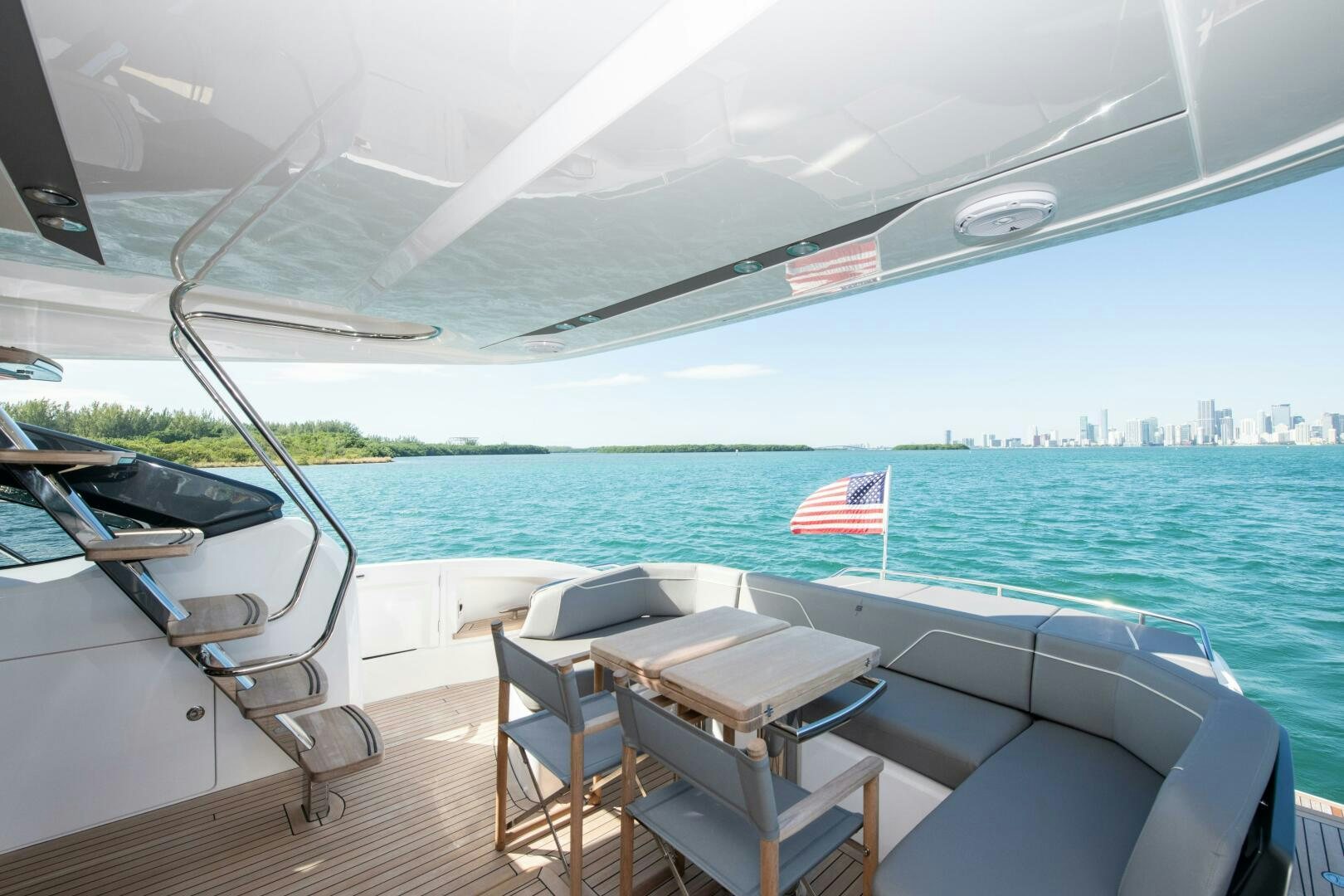 a boat on the water aboard LADY D Yacht for Sale