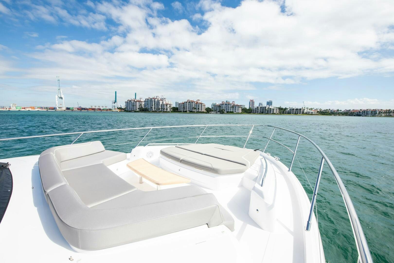 a boat on the water aboard LADY D Yacht for Sale