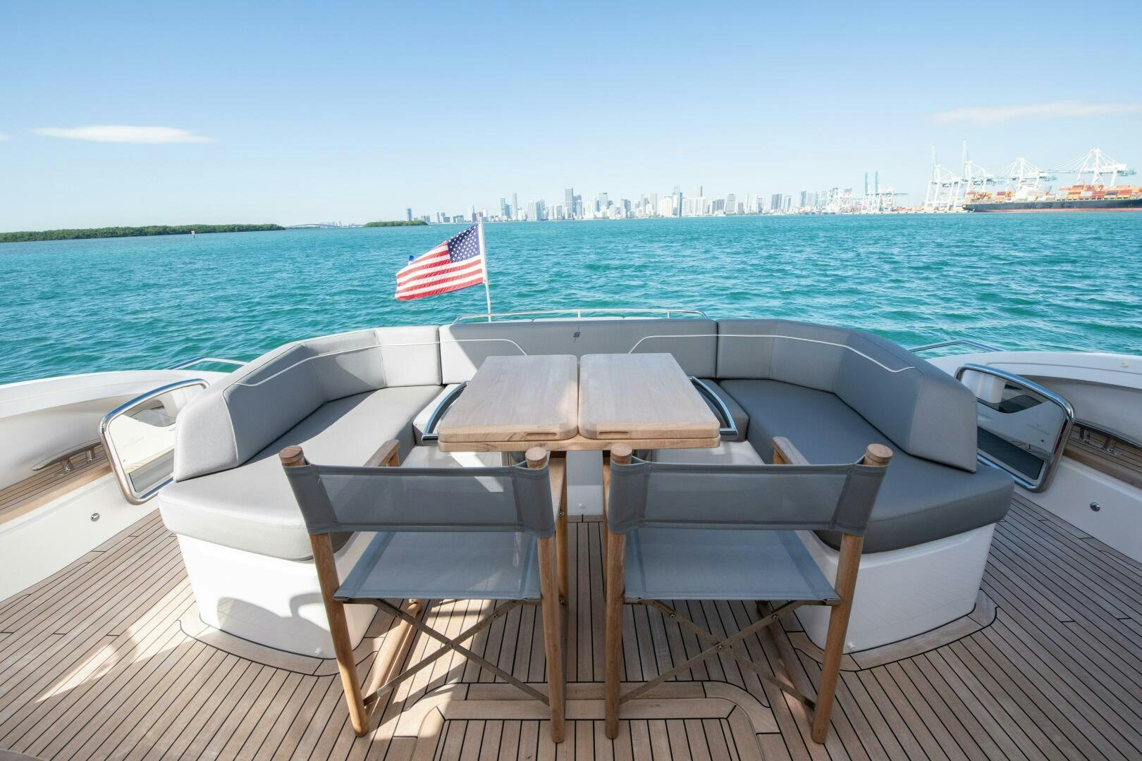 a boat on the water aboard LADY D Yacht for Sale