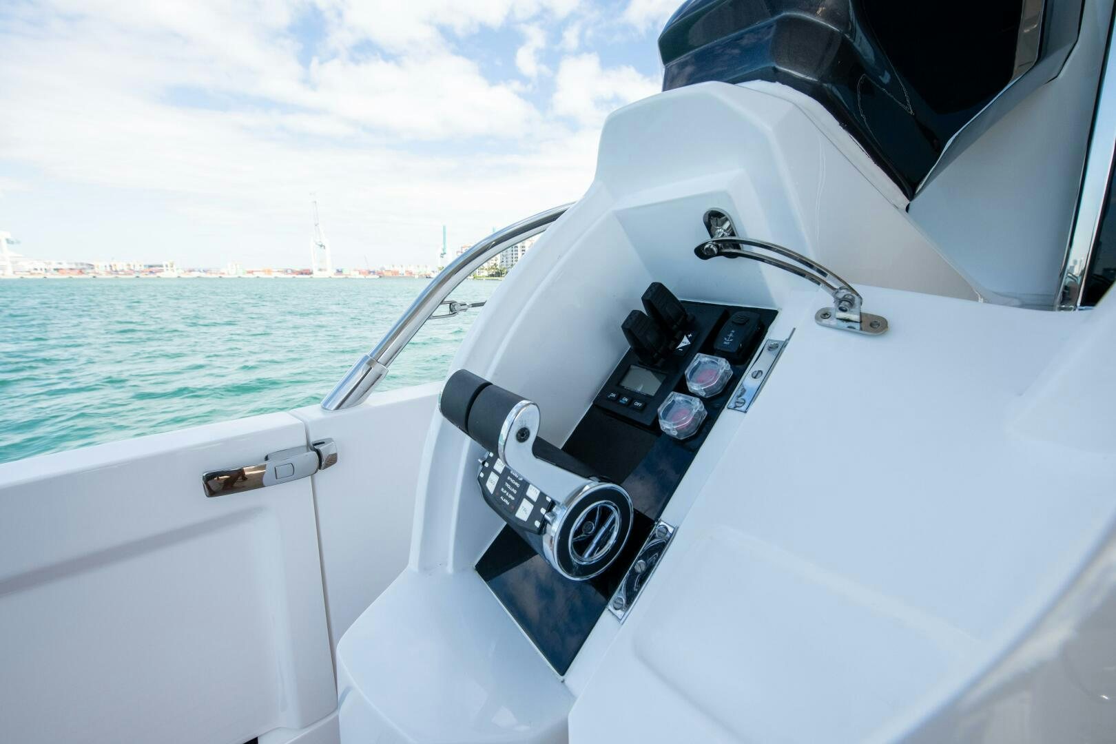 the inside of a boat aboard LADY D Yacht for Sale