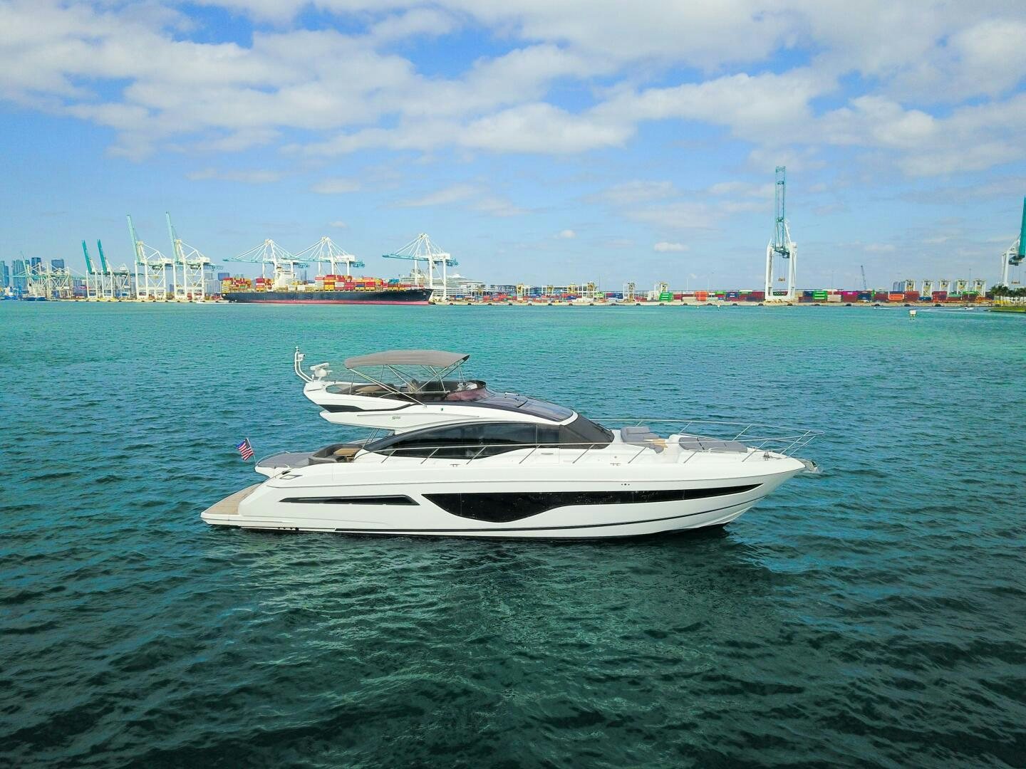 a boat on the water aboard LADY D Yacht for Sale