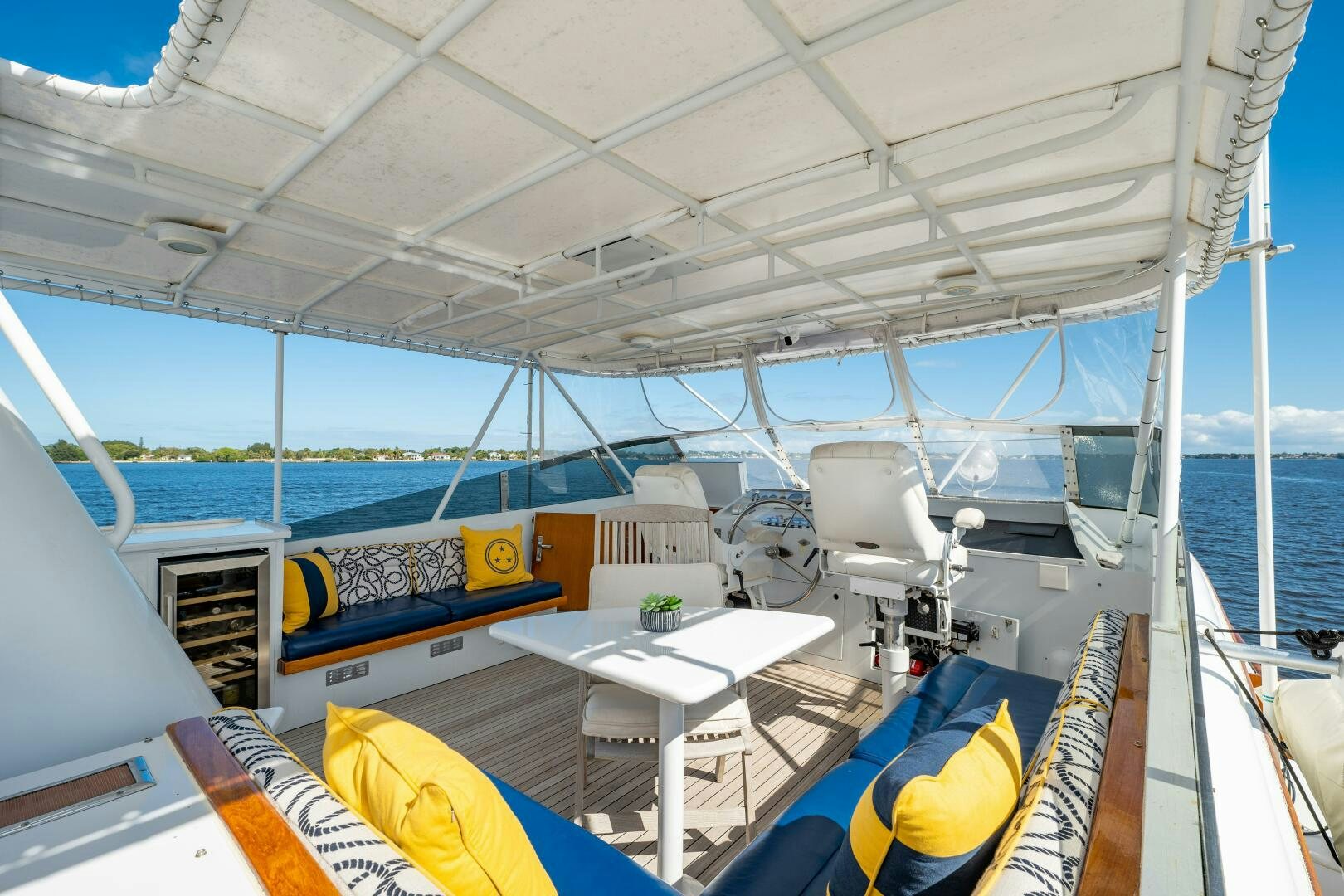 a boat on the water aboard TRILOGY Yacht for Sale