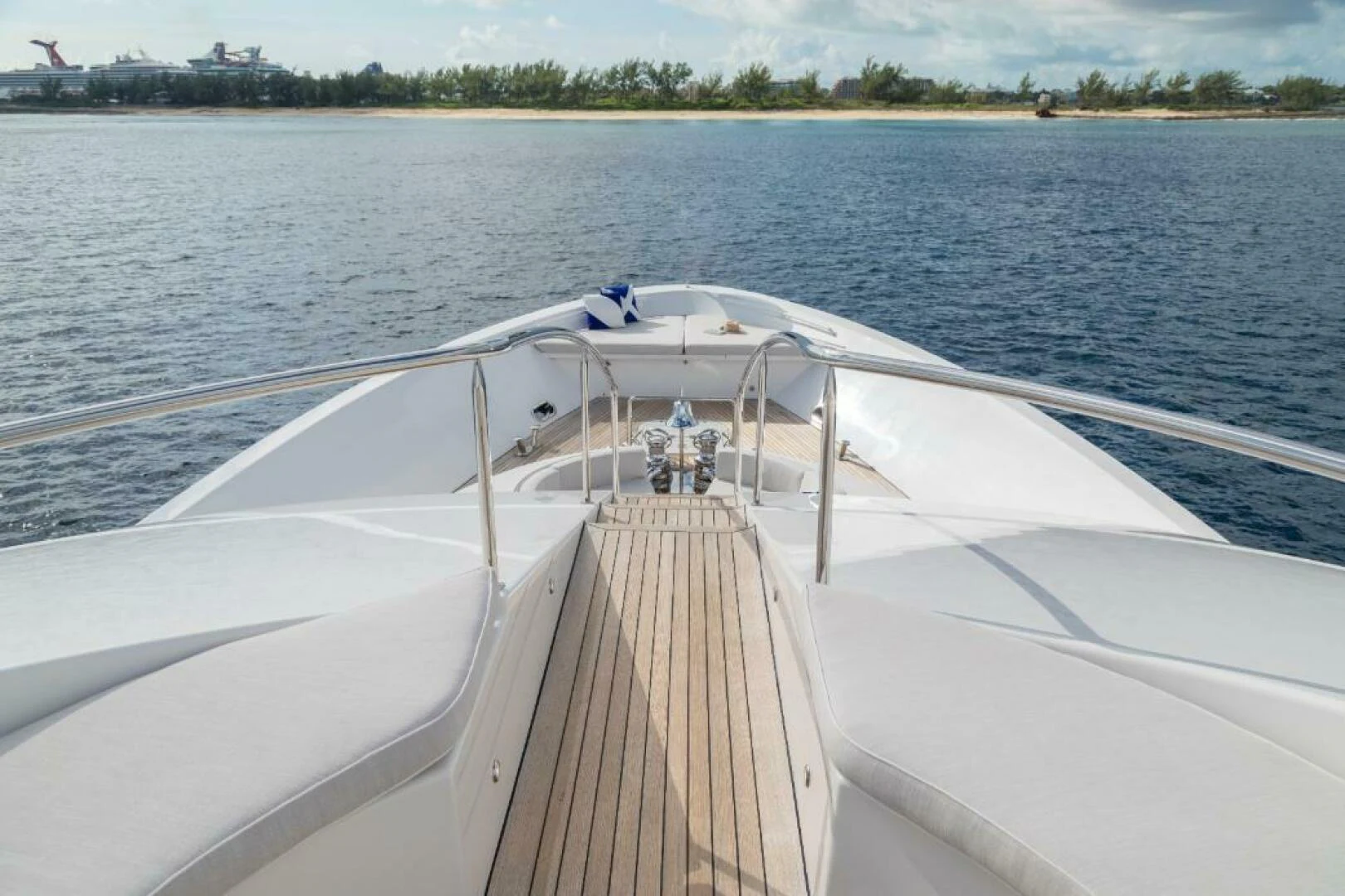 a boat on the water aboard ALL INN Yacht for Sale
