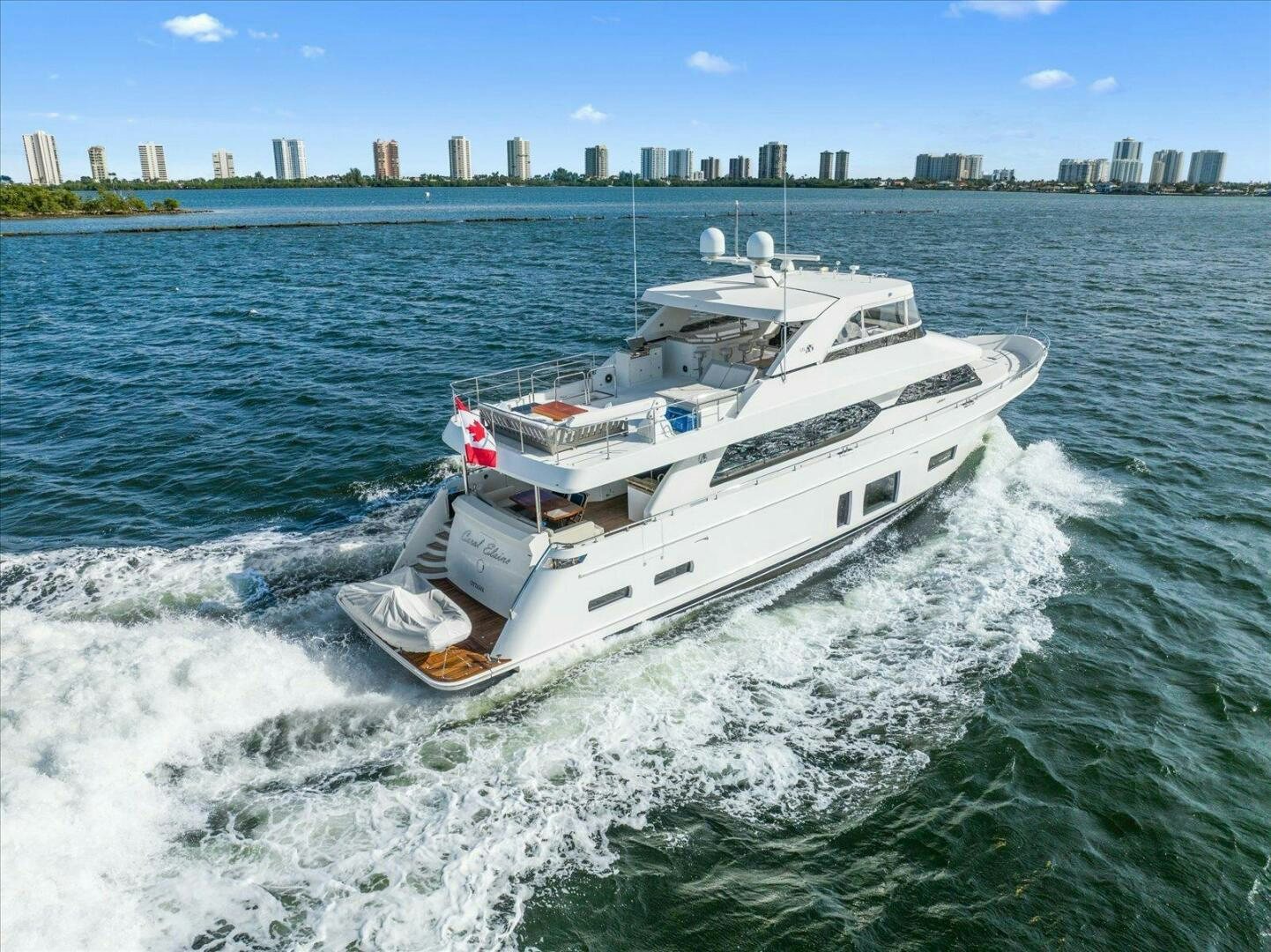 a boat on the water aboard CAROL ELAINE Yacht for Sale