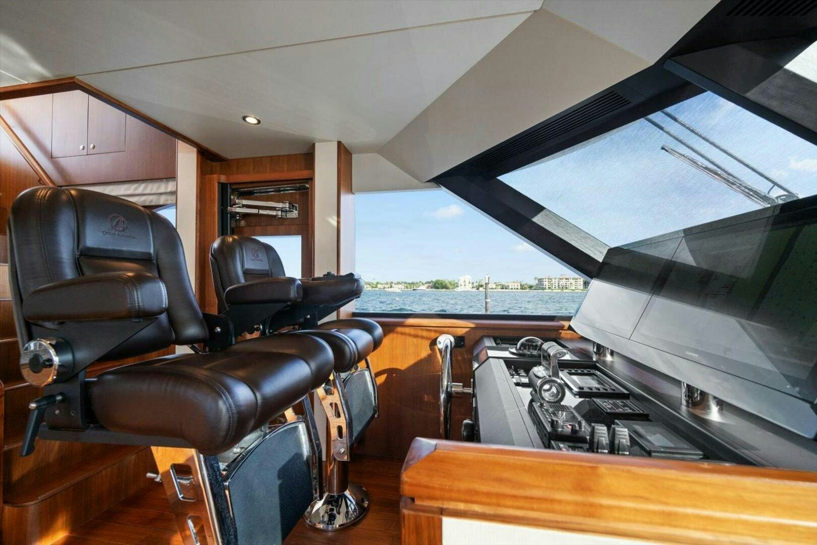 inside of a vehicle aboard CAROL ELAINE Yacht for Sale