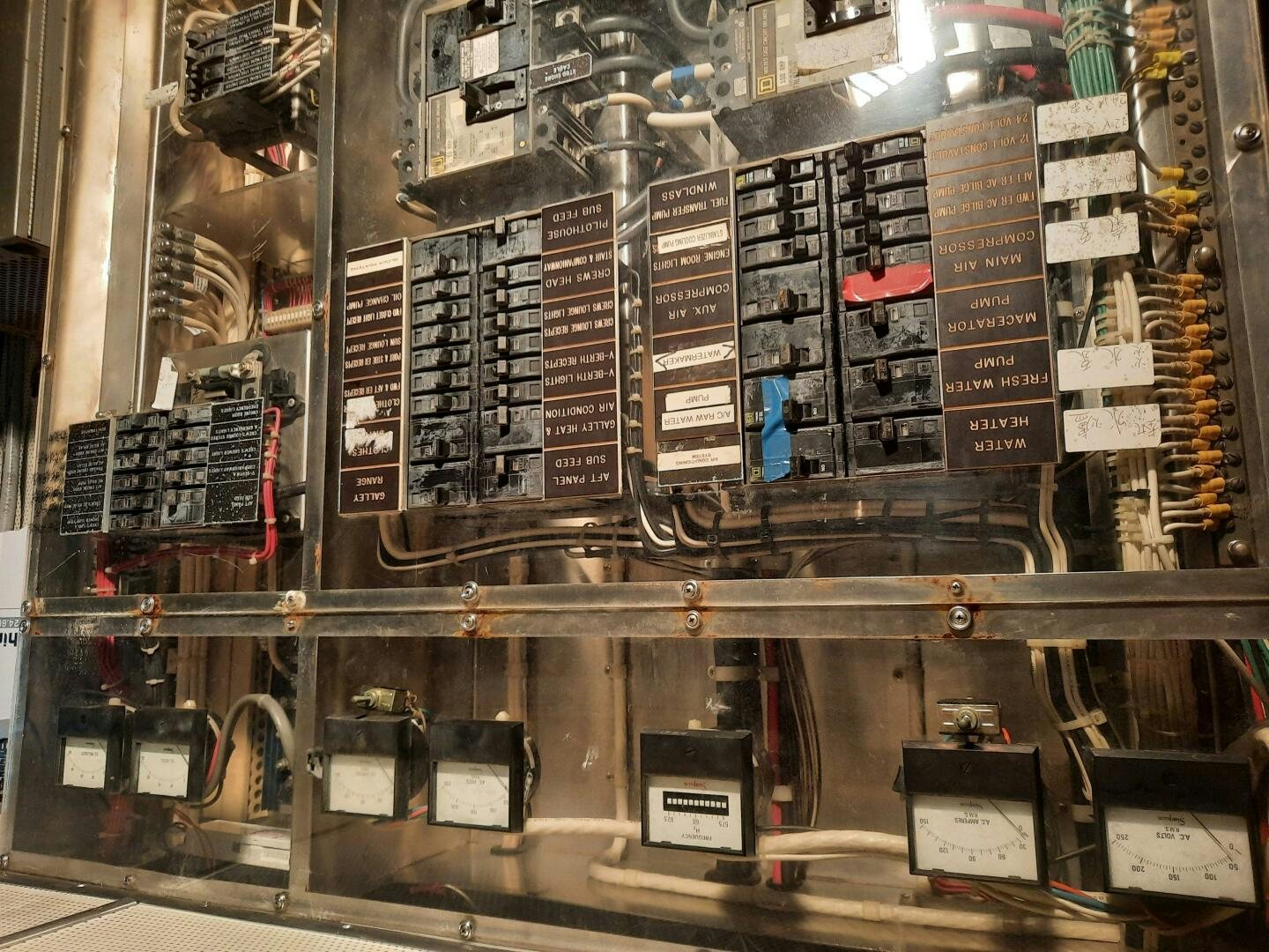 a close-up of a computer server aboard URBAN LEGEND Yacht for Sale