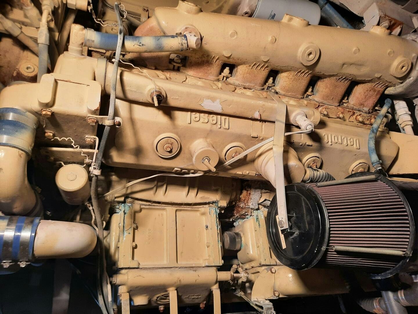 a close-up of a machine aboard URBAN LEGEND Yacht for Sale