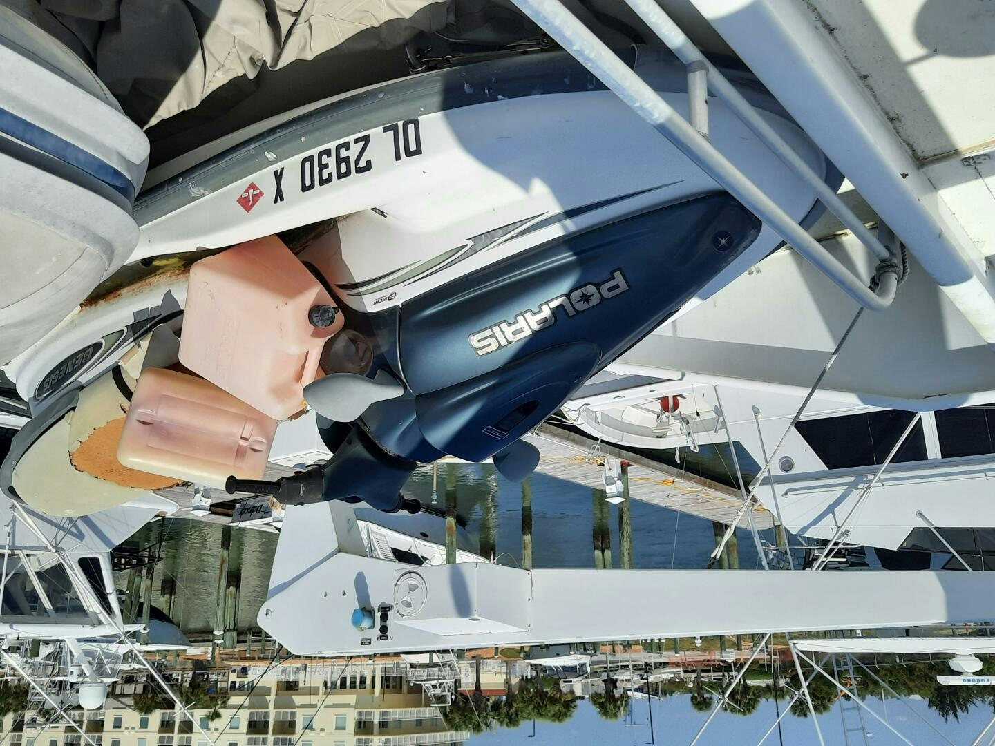 a person in a helmet aboard URBAN LEGEND Yacht for Sale