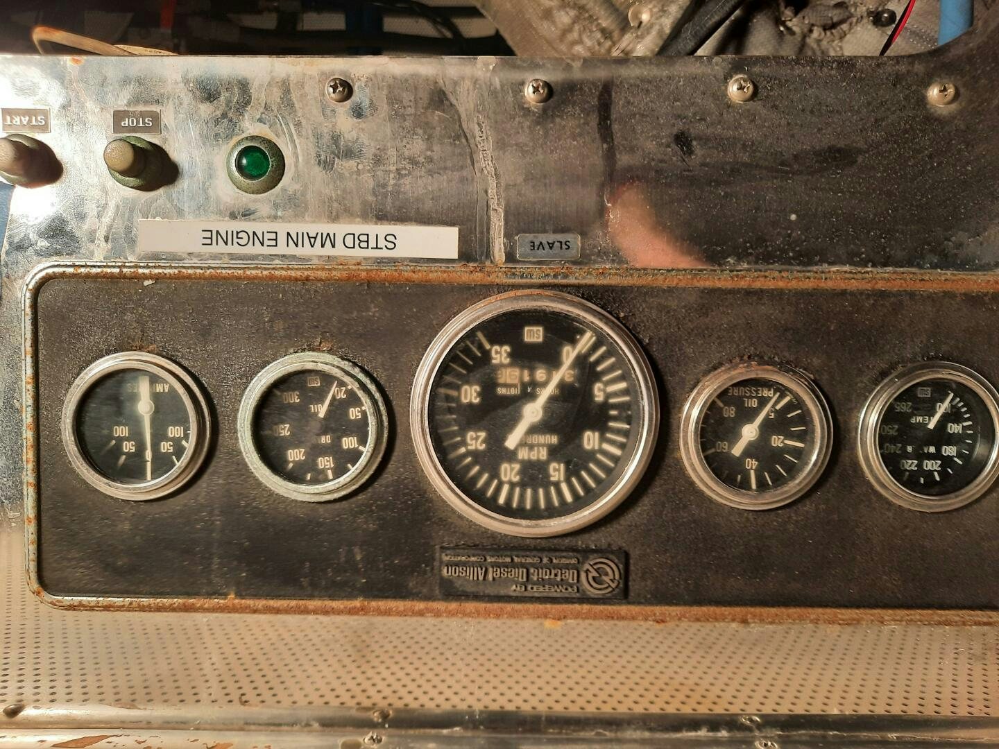 a close up of a device aboard URBAN LEGEND Yacht for Sale
