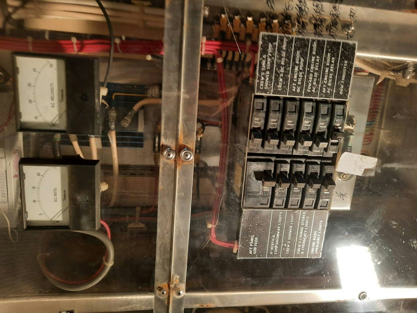 a machine with wires aboard URBAN LEGEND Yacht for Sale