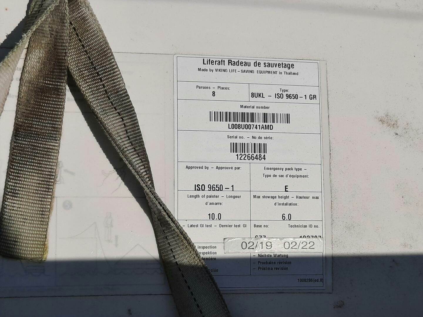 diagram aboard URBAN LEGEND Yacht for Sale