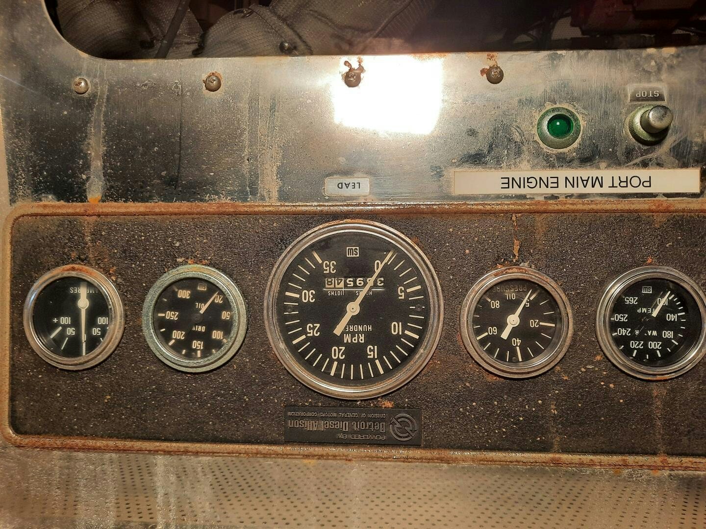 a close-up of a machine aboard URBAN LEGEND Yacht for Sale