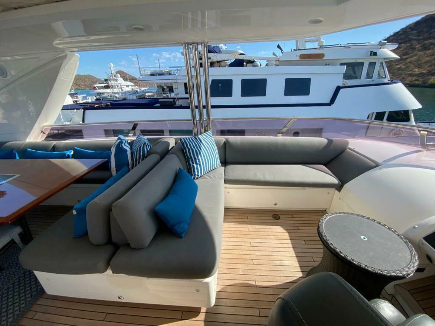 a boat on the water aboard PRINCESS TWO Yacht for Sale