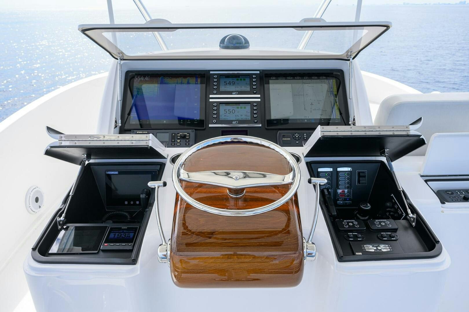 a close-up of a car aboard FOR PETE'S SAKE Yacht for Sale