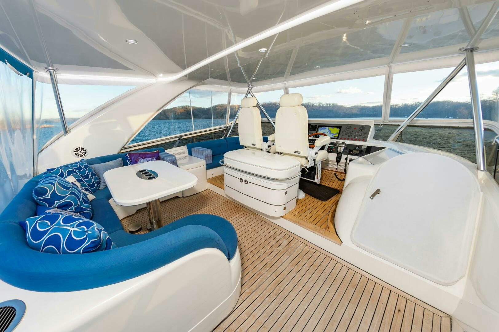 inside of a boat aboard ANDREA'S REVENGE Yacht for Sale