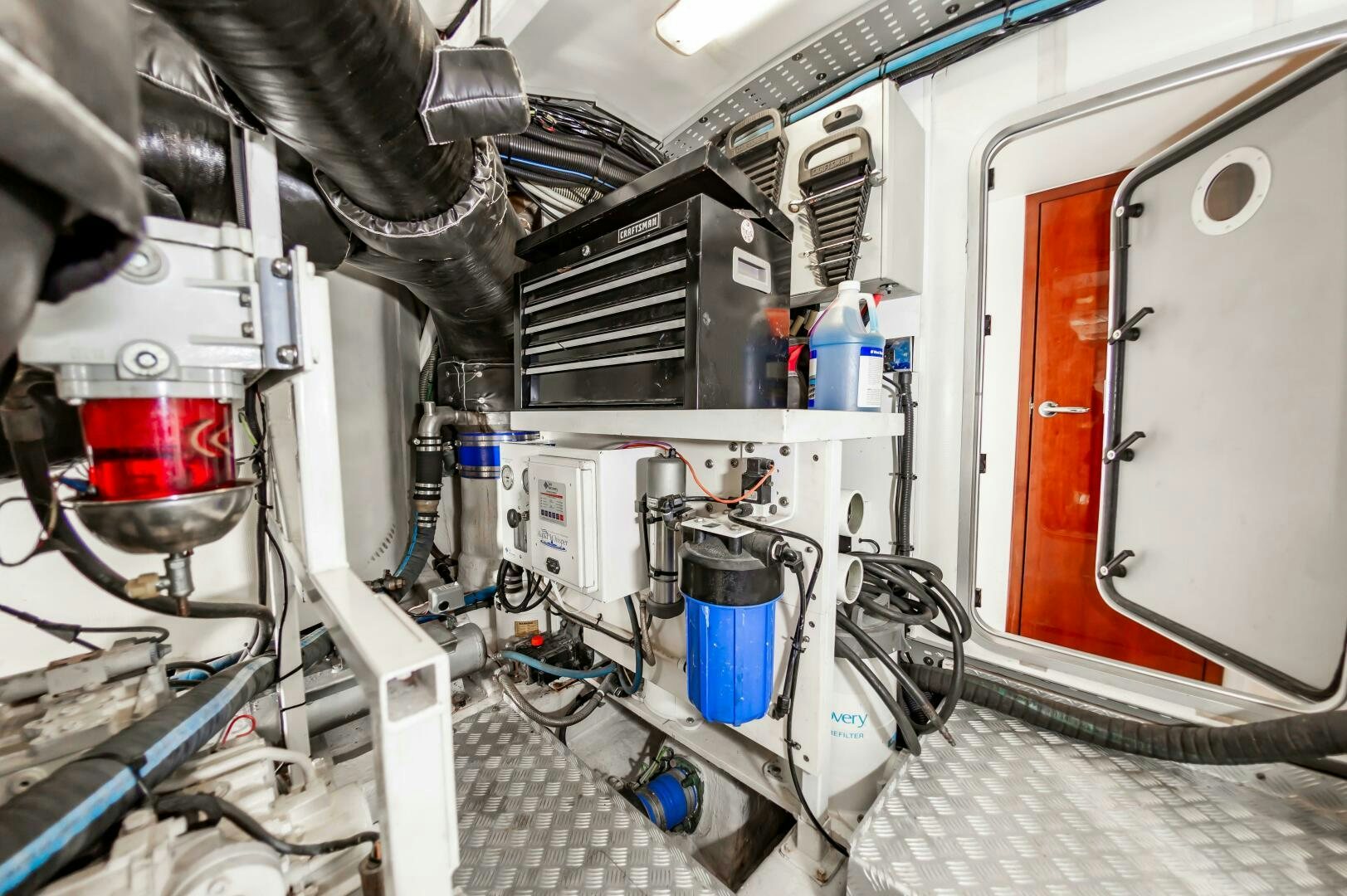 close-up of a machine aboard ANDREA'S REVENGE Yacht for Sale