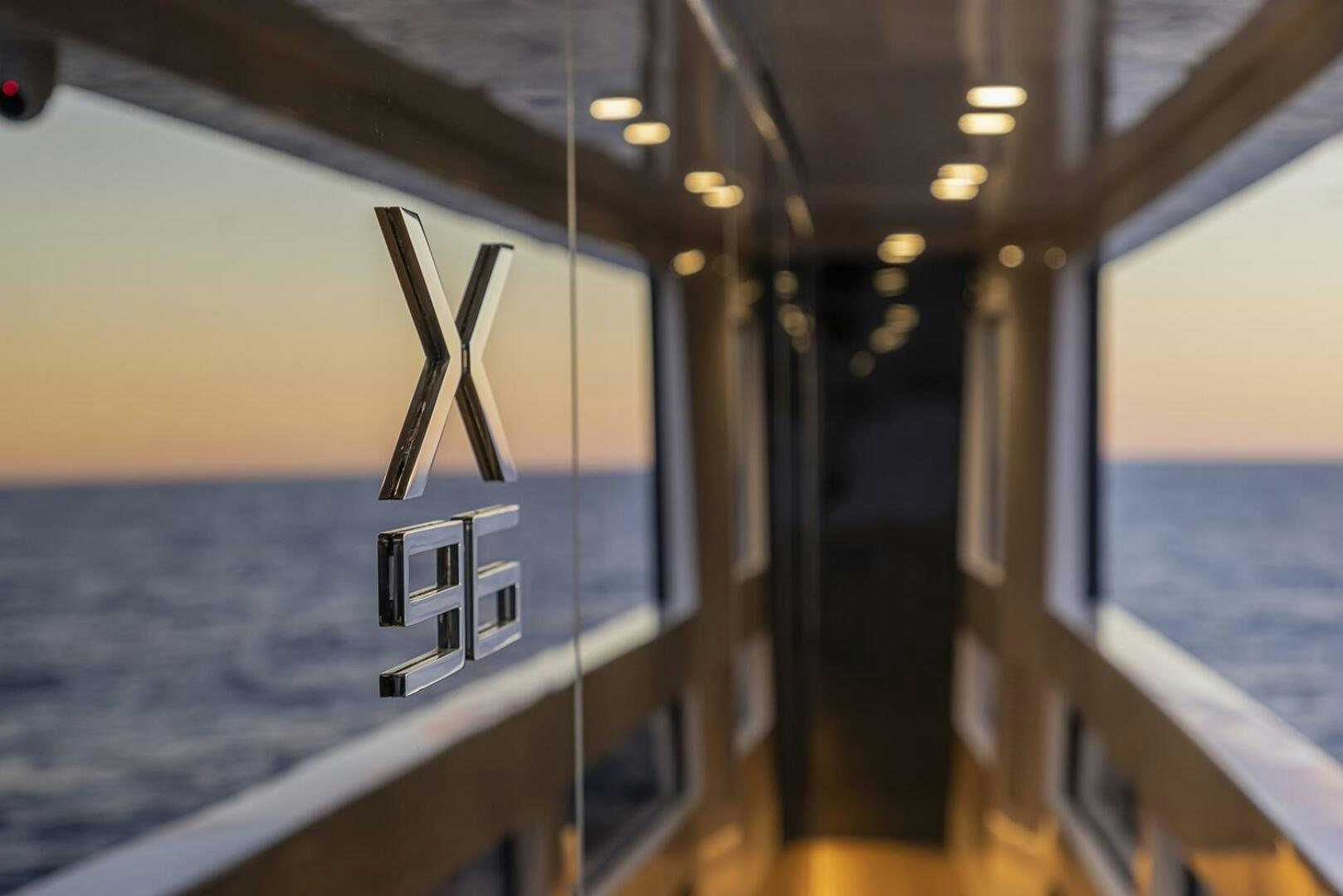 a boat on the water aboard X96 TRIPLEX Yacht for Sale