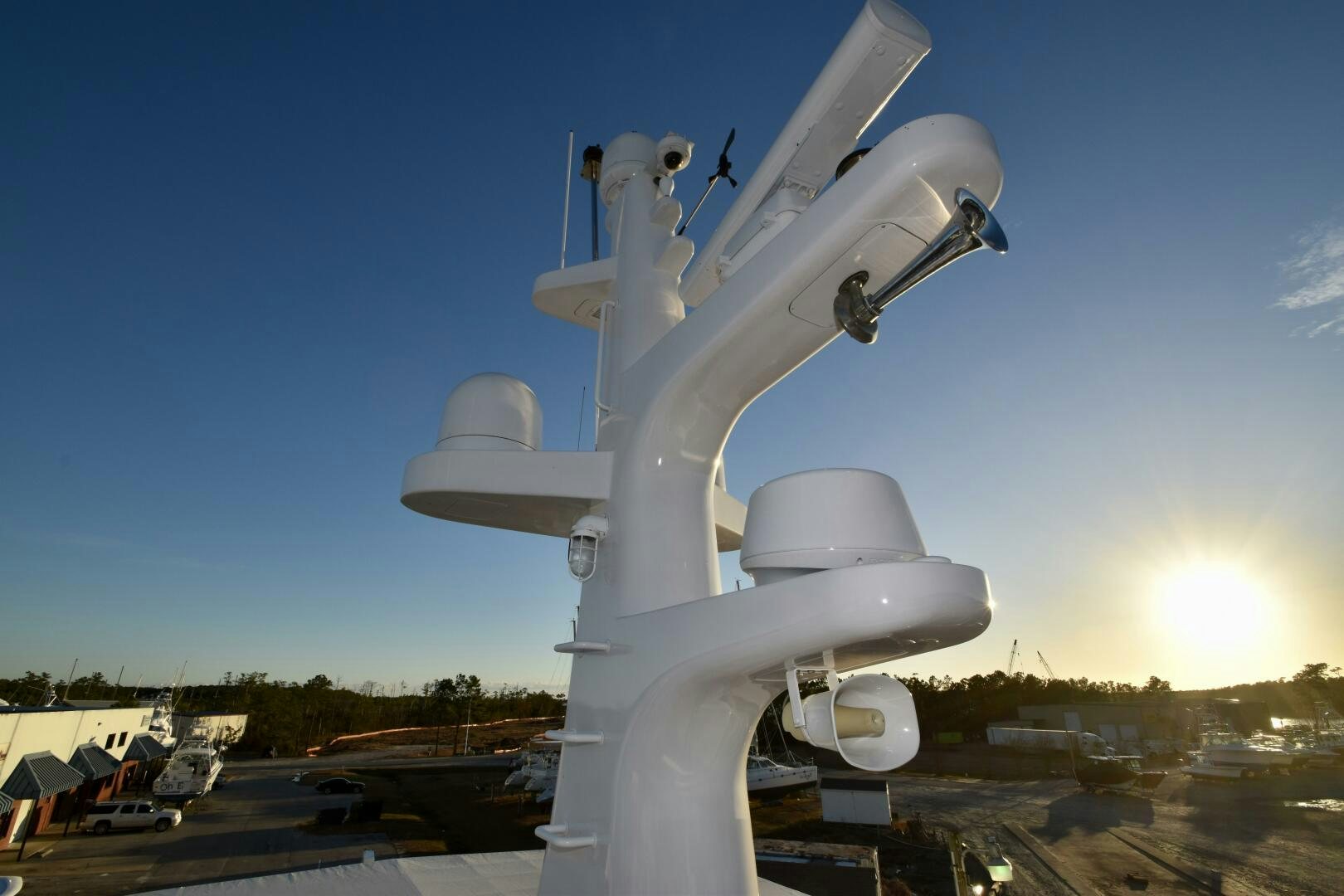 a jet plane on the runway aboard BLUE SEAS Yacht for Sale