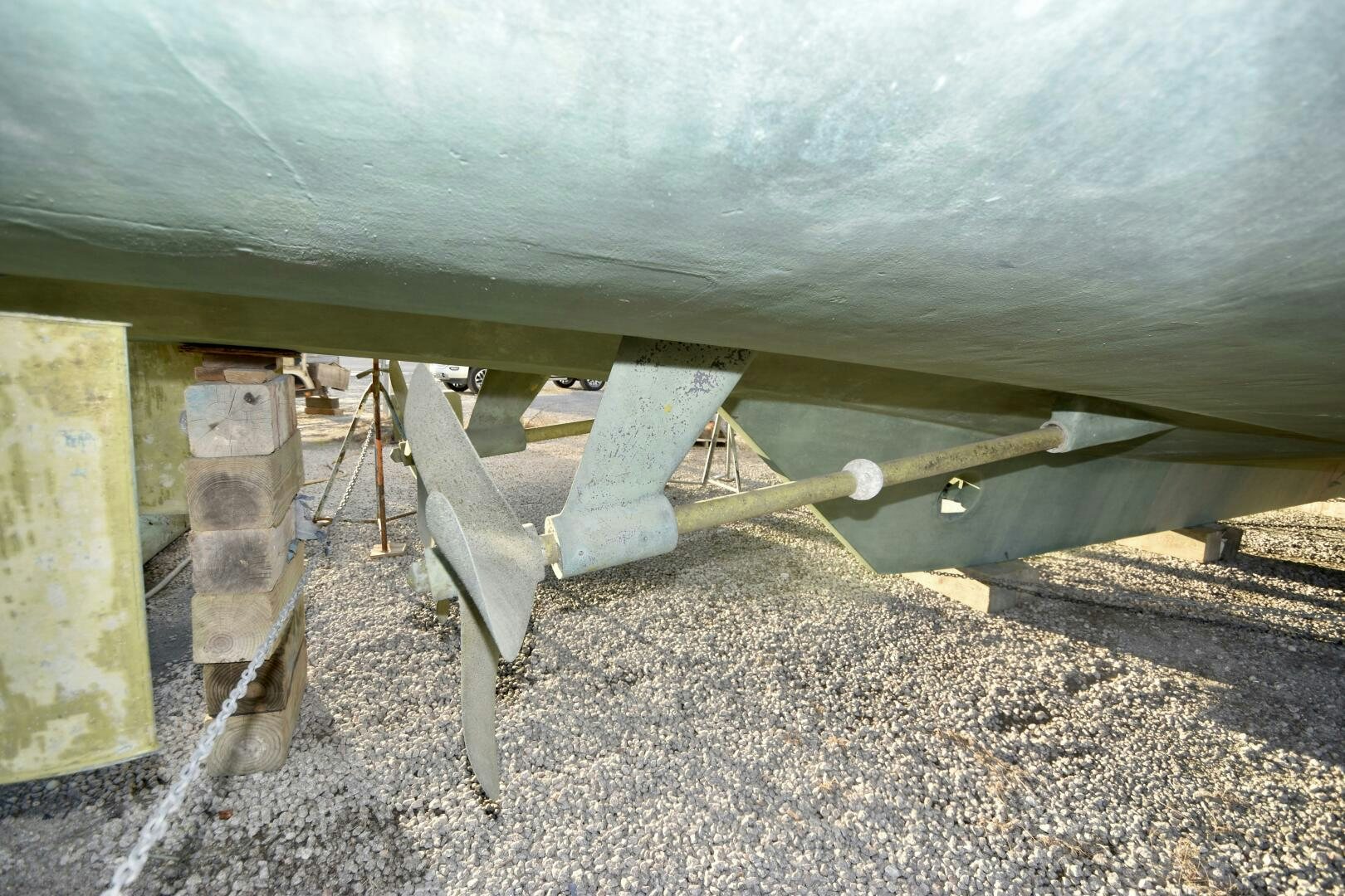 a metal structure with pipes aboard BLUE SEAS Yacht for Sale