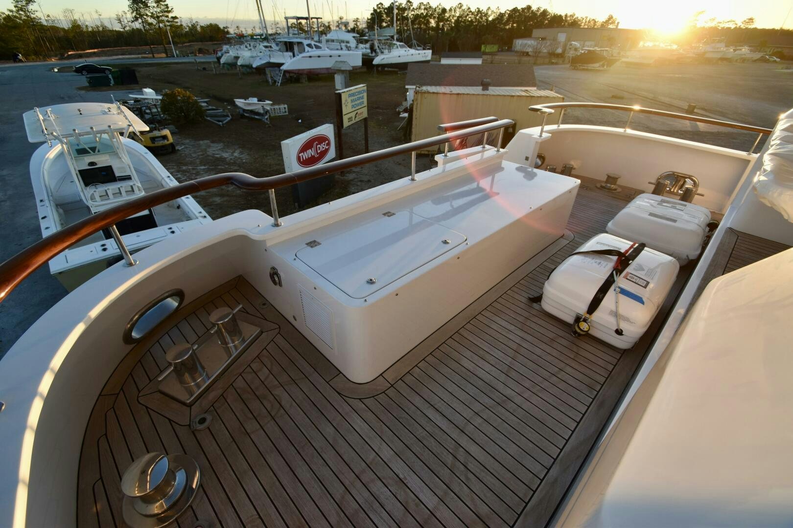 a boat on the water aboard BLUE SEAS Yacht for Sale