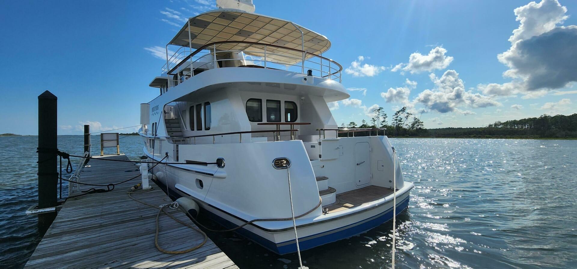 a boat on the water aboard BLUE SEAS Yacht for Sale