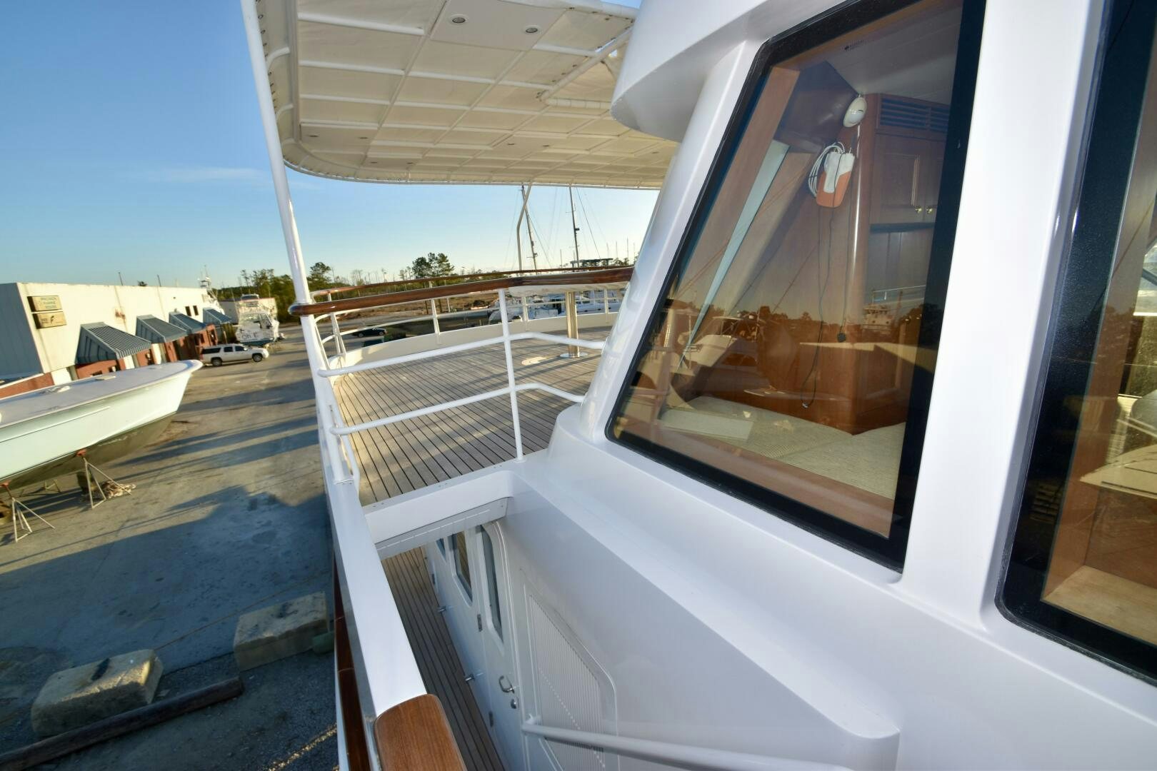 a boat on the water aboard BLUE SEAS Yacht for Sale