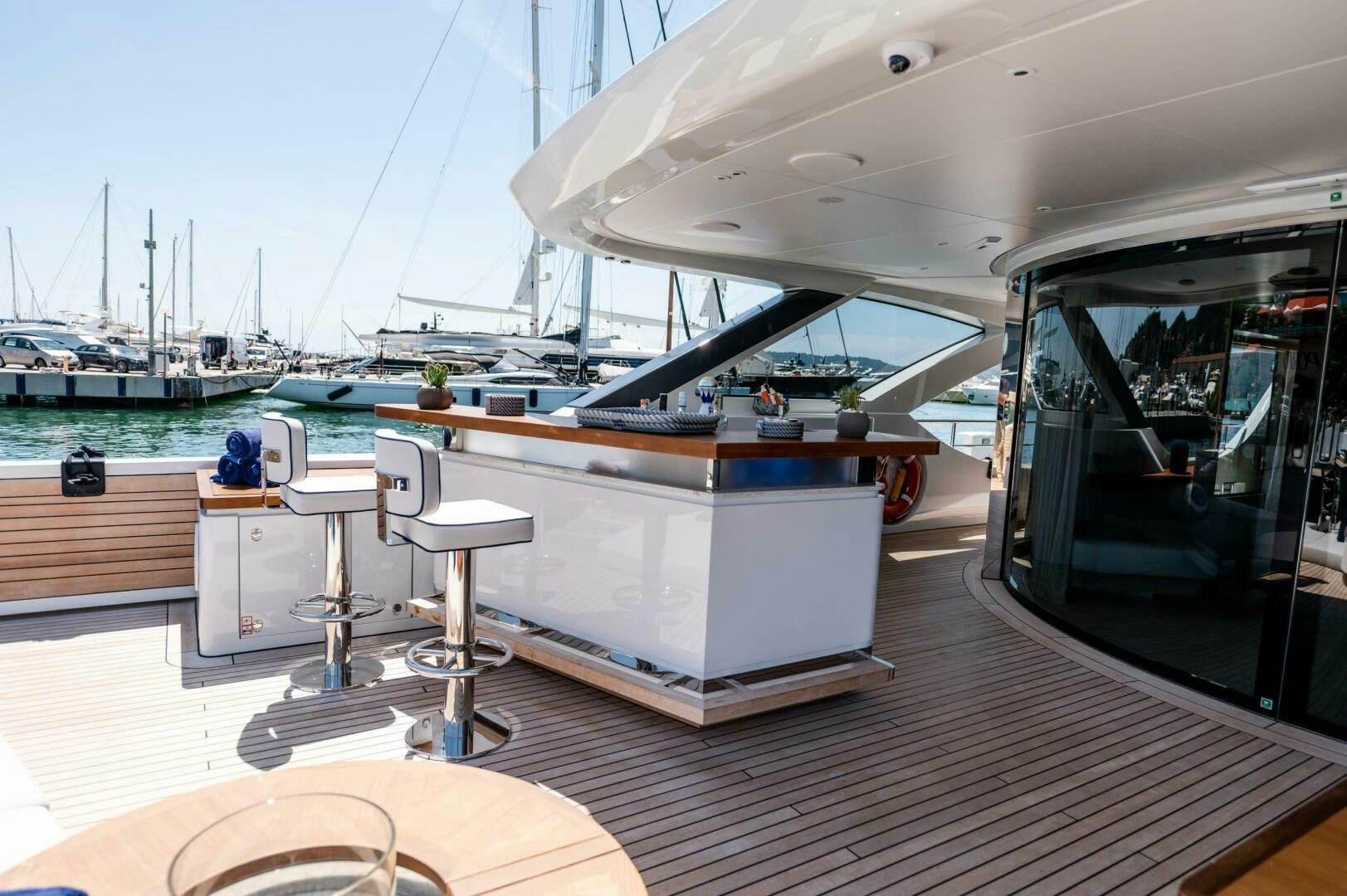 a boat on the water aboard SEAESTA Yacht for Sale