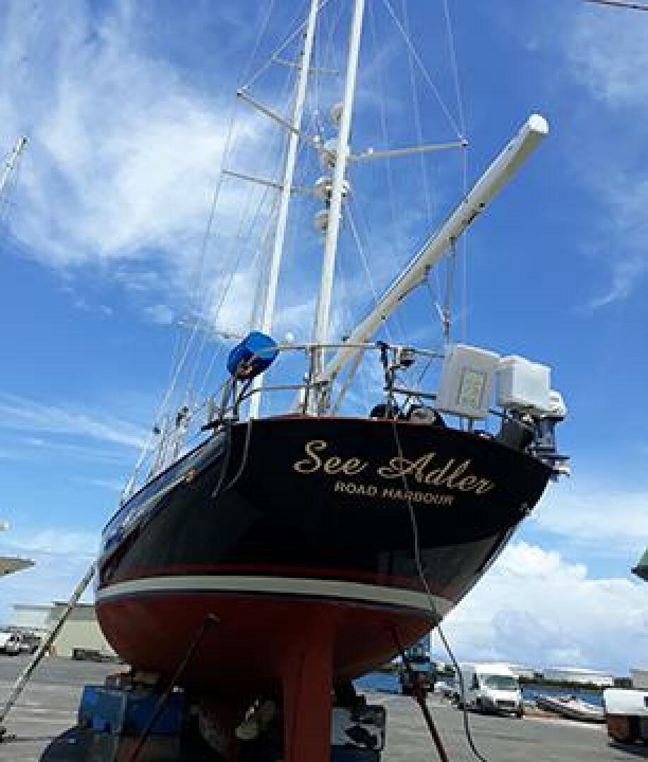 a large ship docked aboard SEE ADLER Yacht for Sale
