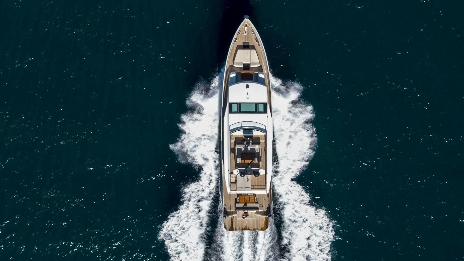 a space shuttle in the water aboard SEABISCUIT Yacht for Sale