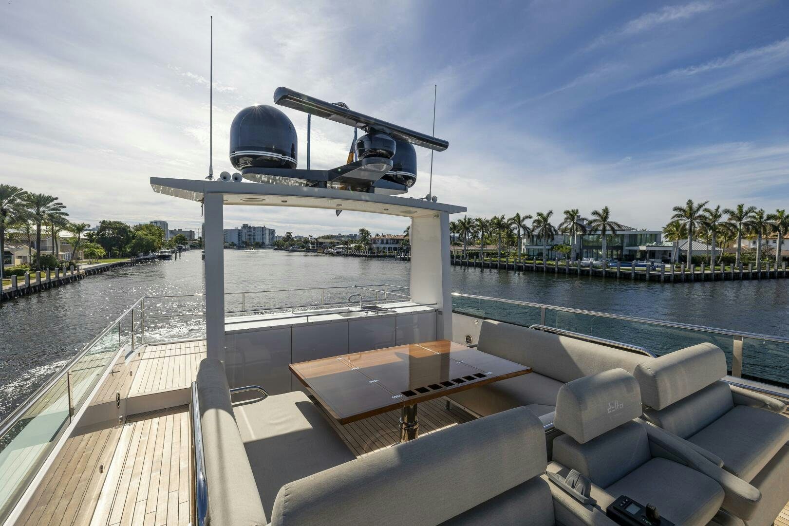 a boat on the water aboard SEABISCUIT Yacht for Sale
