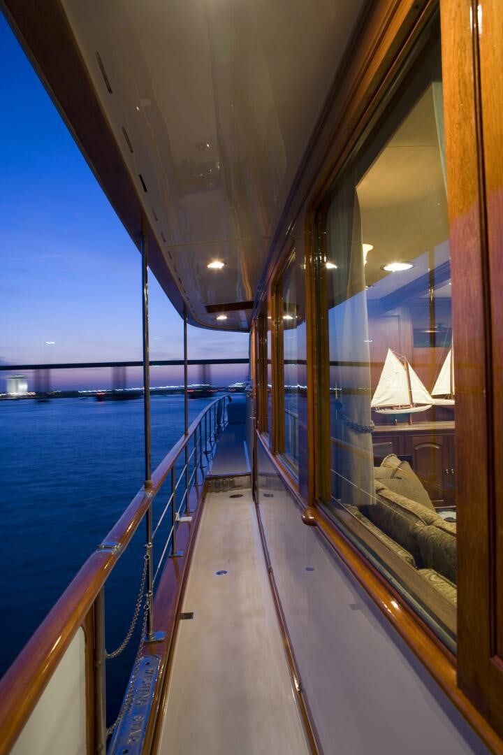 a boat on the water aboard TIMELESS Yacht for Sale