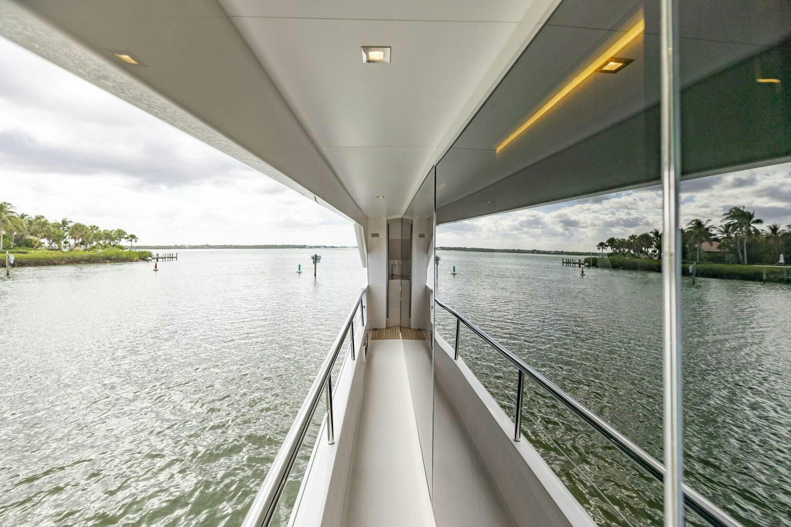 a boat on the water aboard AQUA LIFE Yacht for Sale