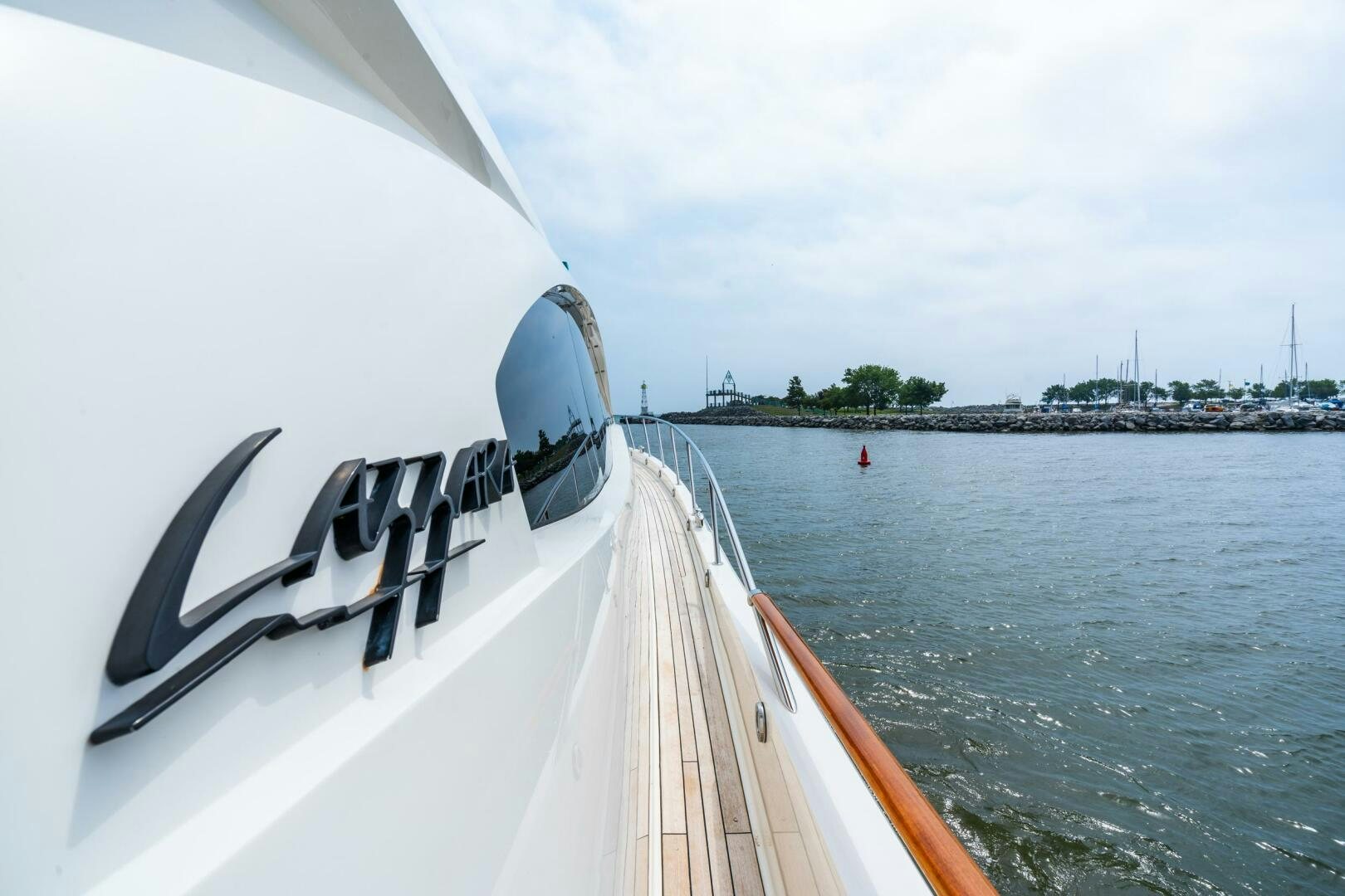 a boat on the water aboard COMMITTED Yacht for Sale
