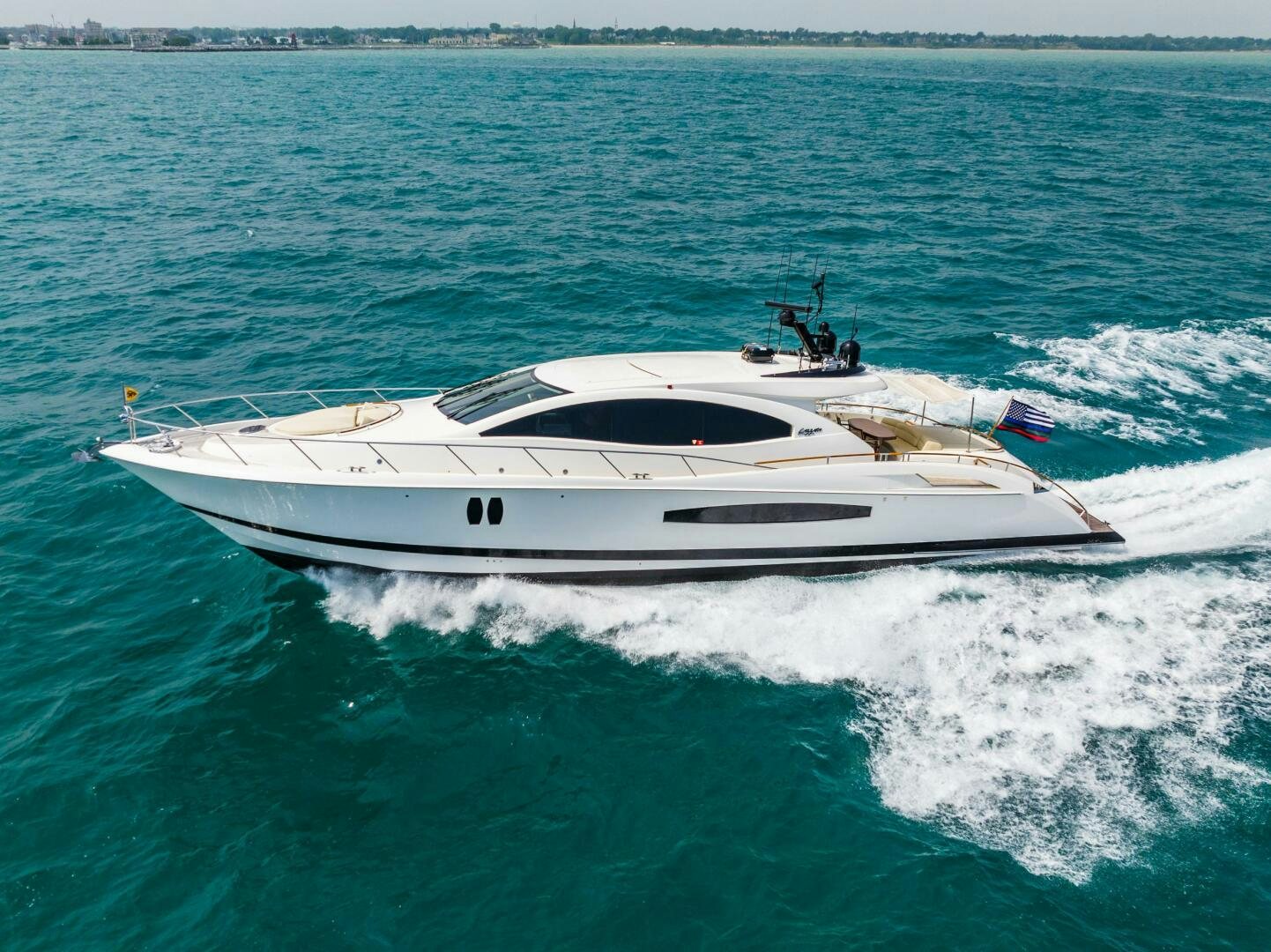 a boat on the water aboard COMMITTED Yacht for Sale