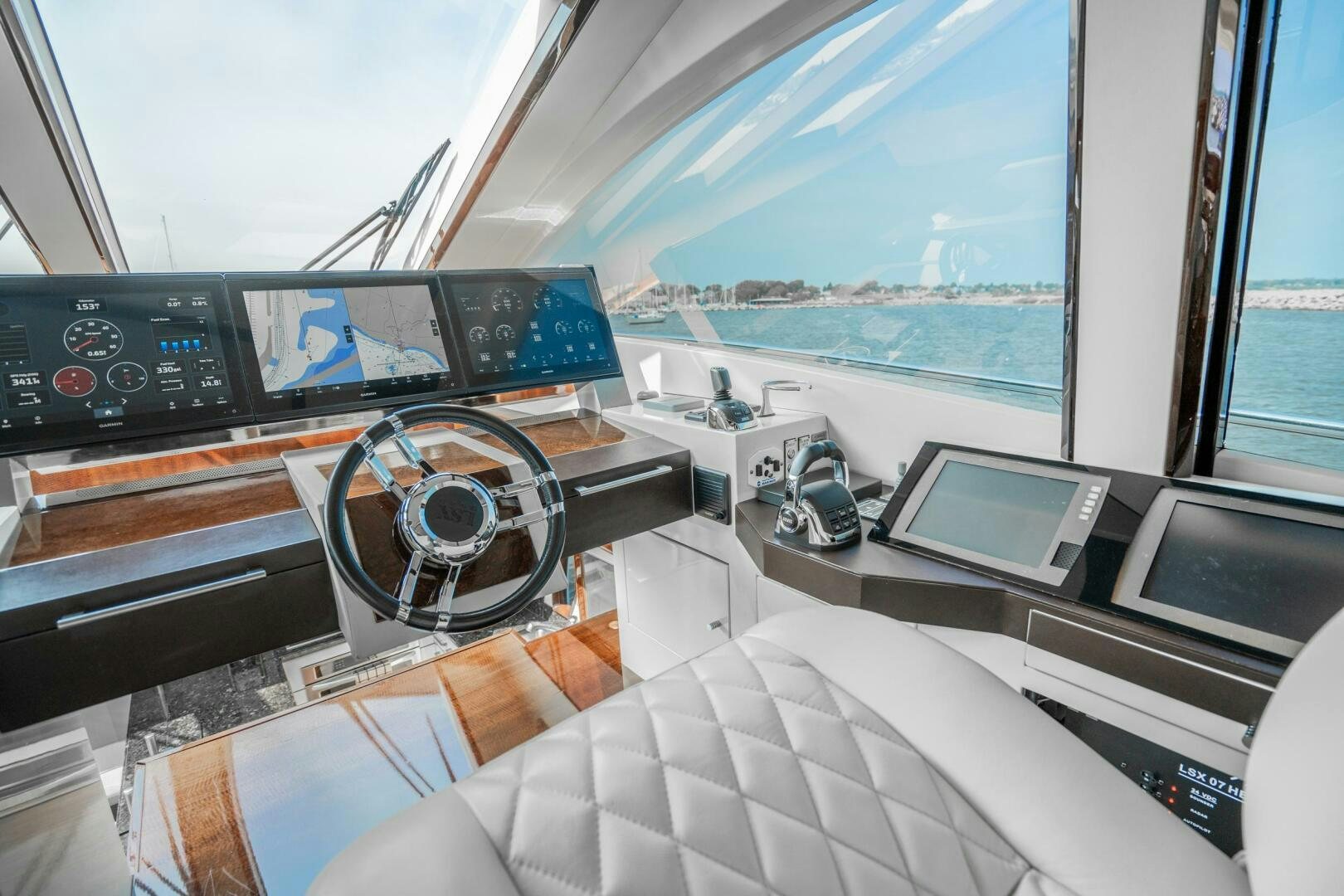 inside of a plane aboard COMMITTED Yacht for Sale